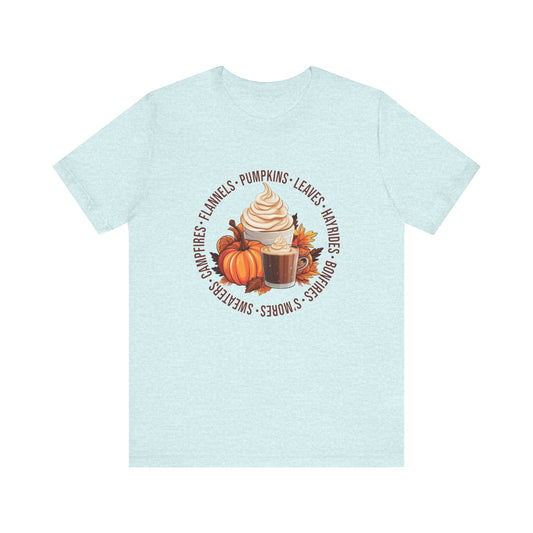 Circle of FALL Jersey Short Sleeve Tee