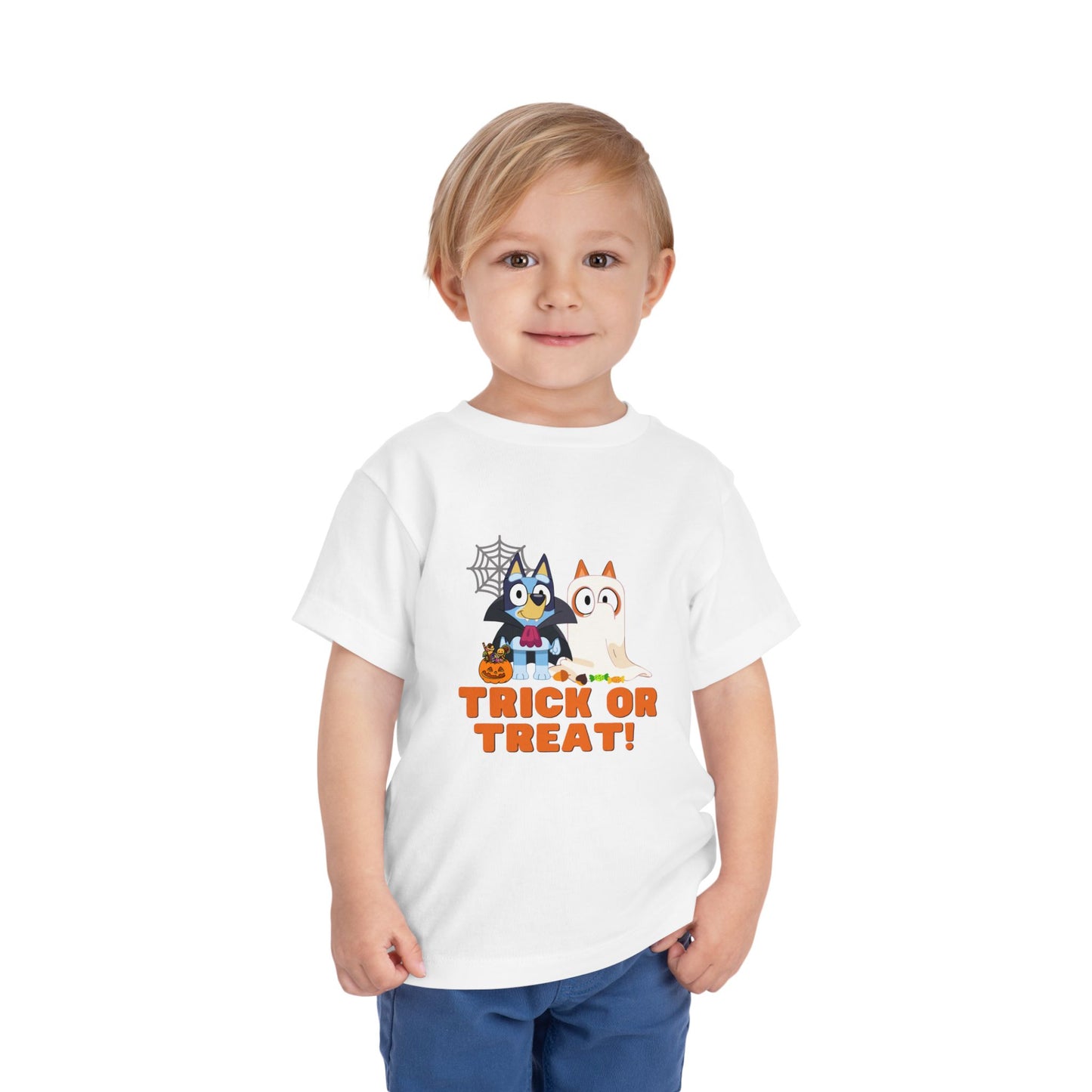 Trick or Treat Toddler Short Sleeve Tee