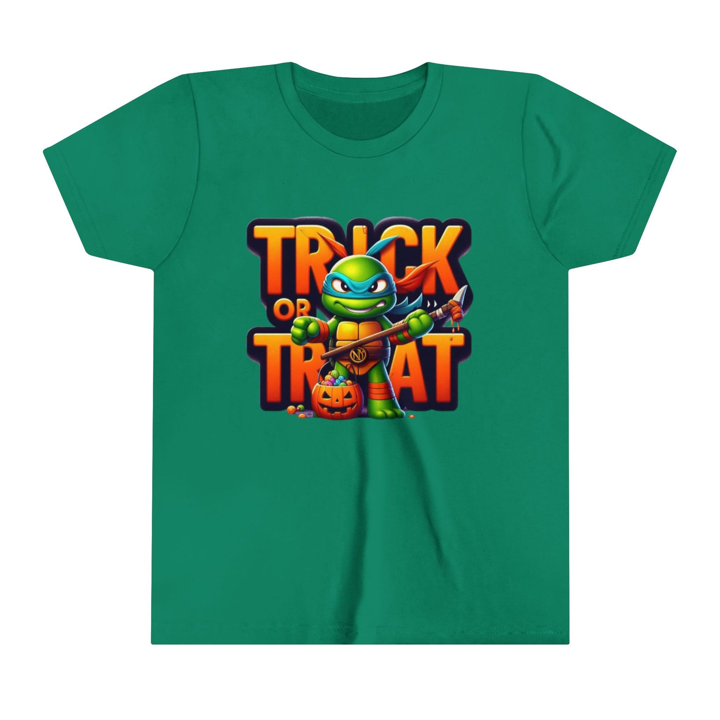 Trick or Treat Ninja Turtle Youth Short Sleeve Tee
