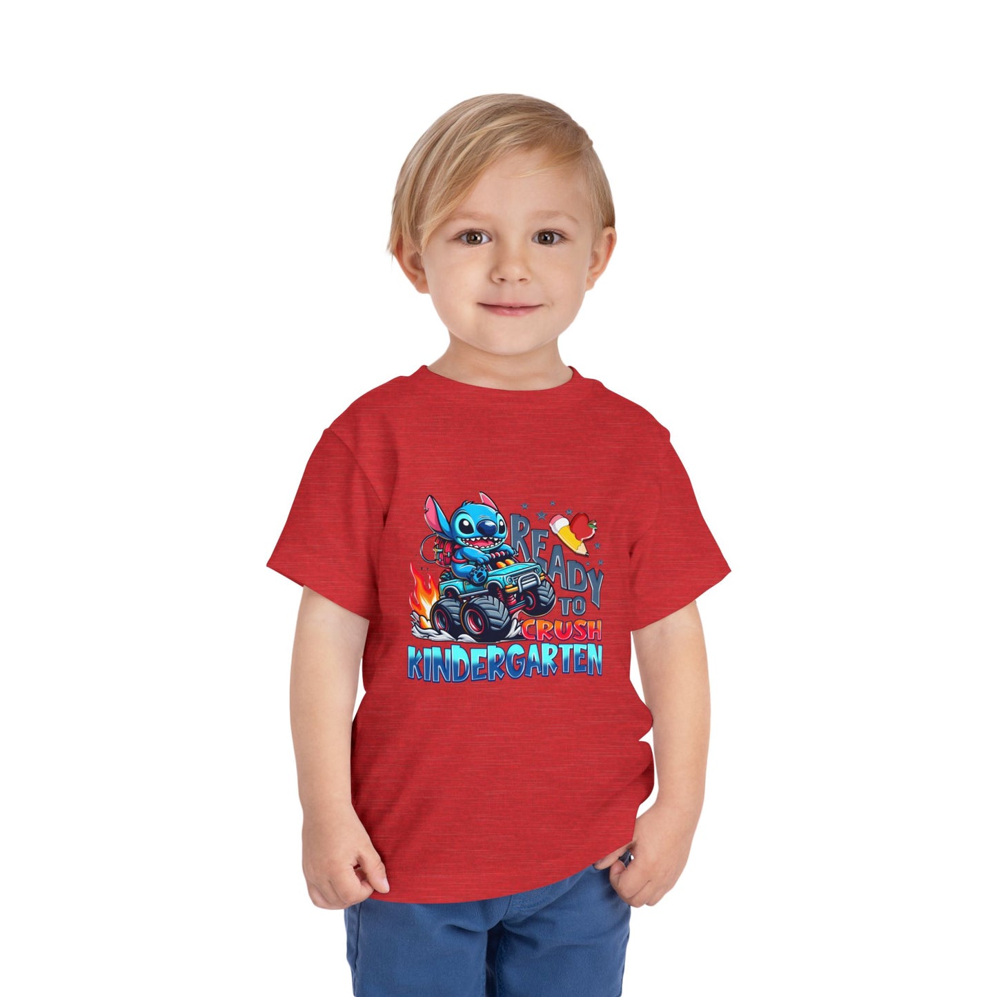 Ready to Crush Kindergarten Toddler Short Sleeve Tee