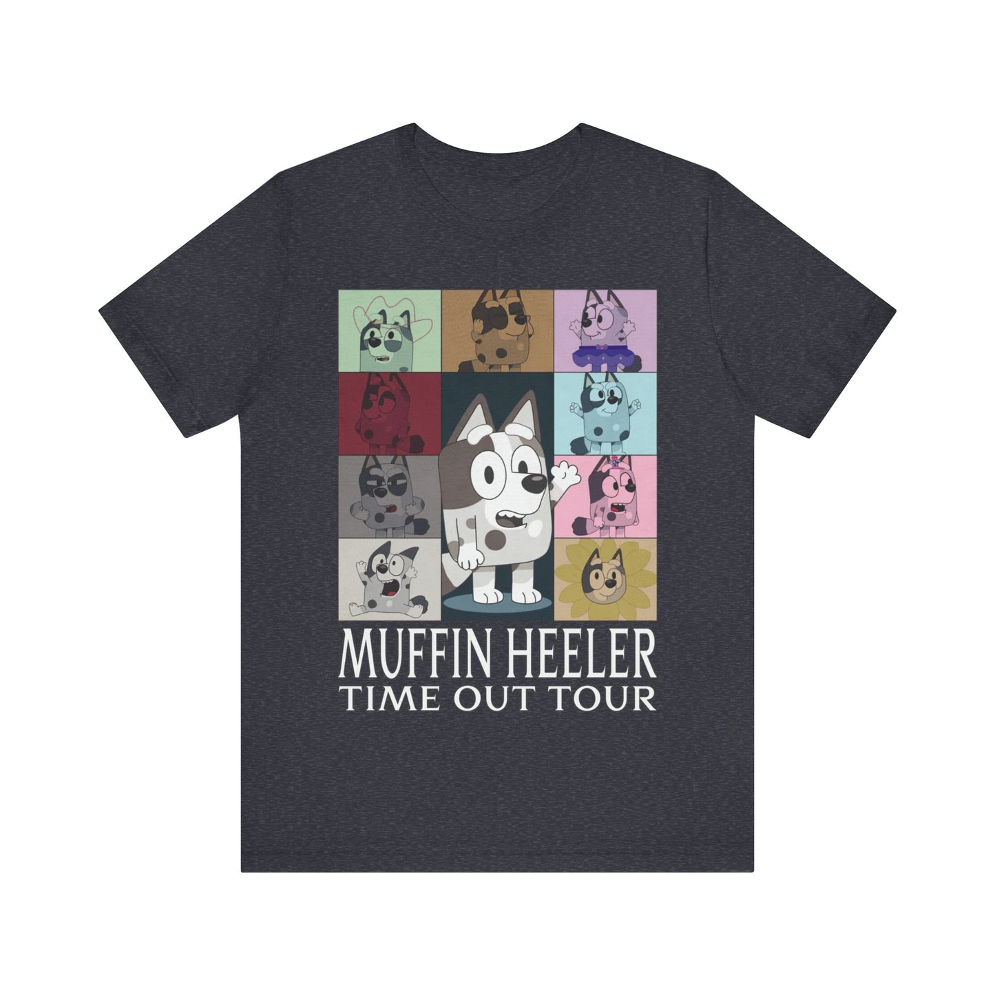 Muffin Heeler Time Out Tour Jersey Short Sleeve Tee