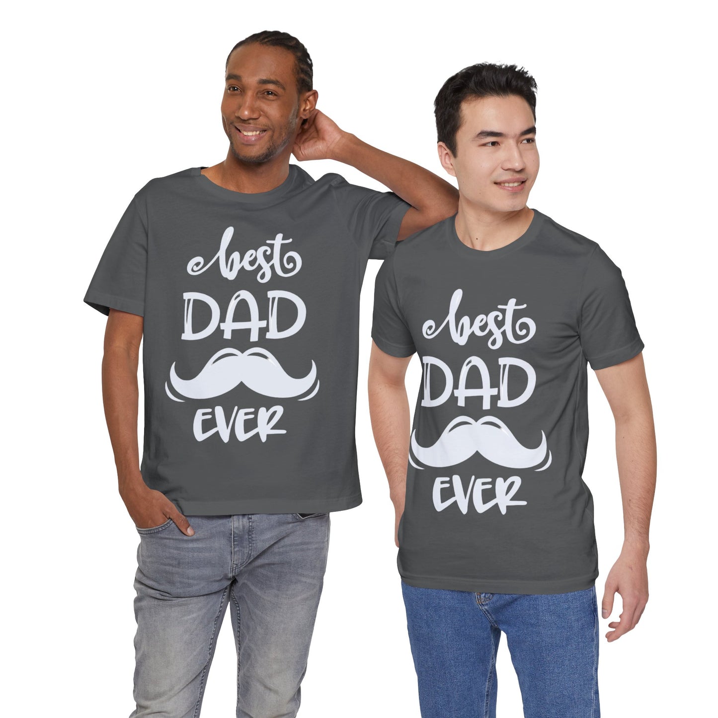 Best Dad Ever Jersey Short Sleeve Tee
