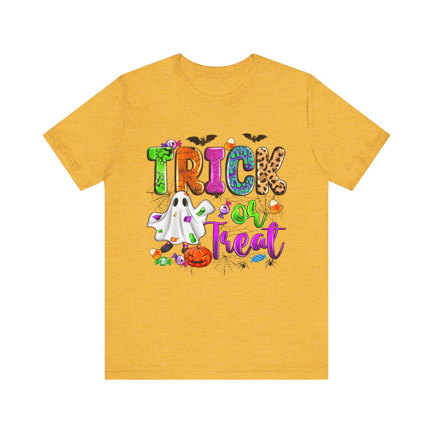Trick or treat Jersey Short Sleeve Tee