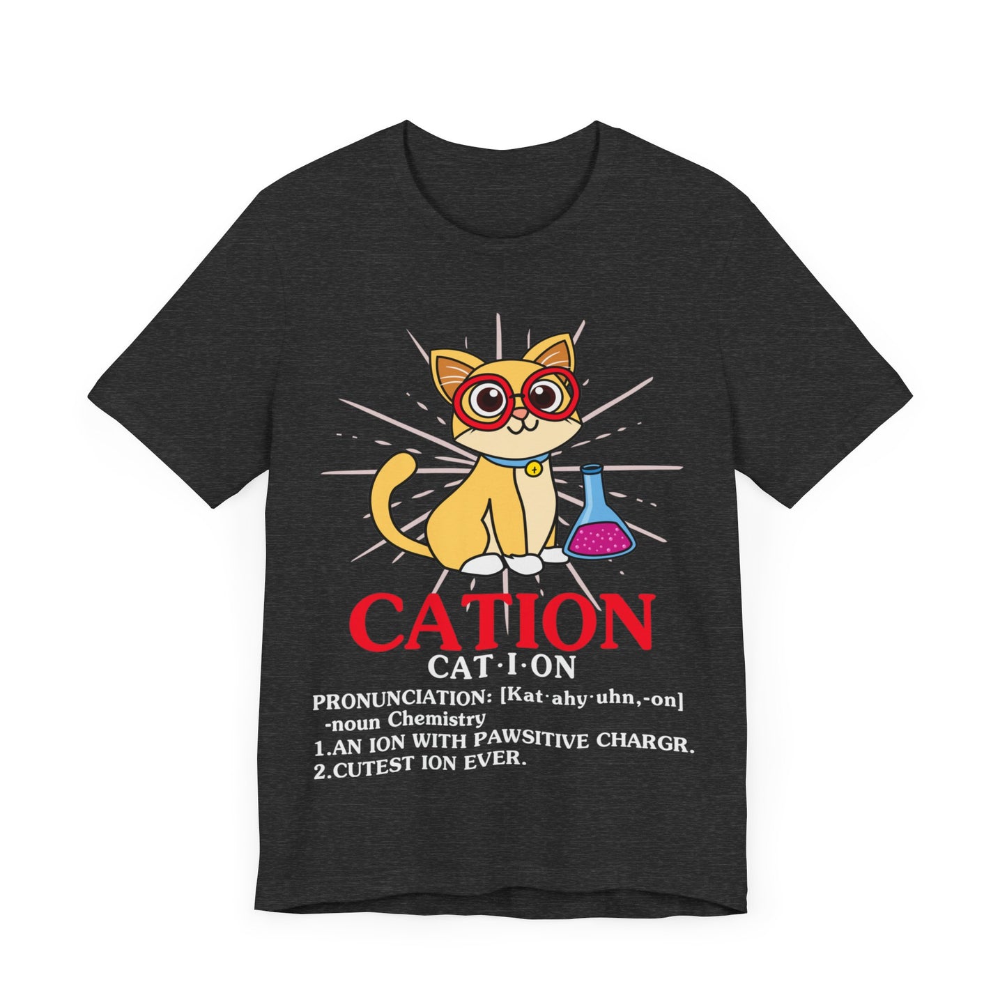 Cat-I-On (Cation) Definition Jersey Short Sleeve Tee