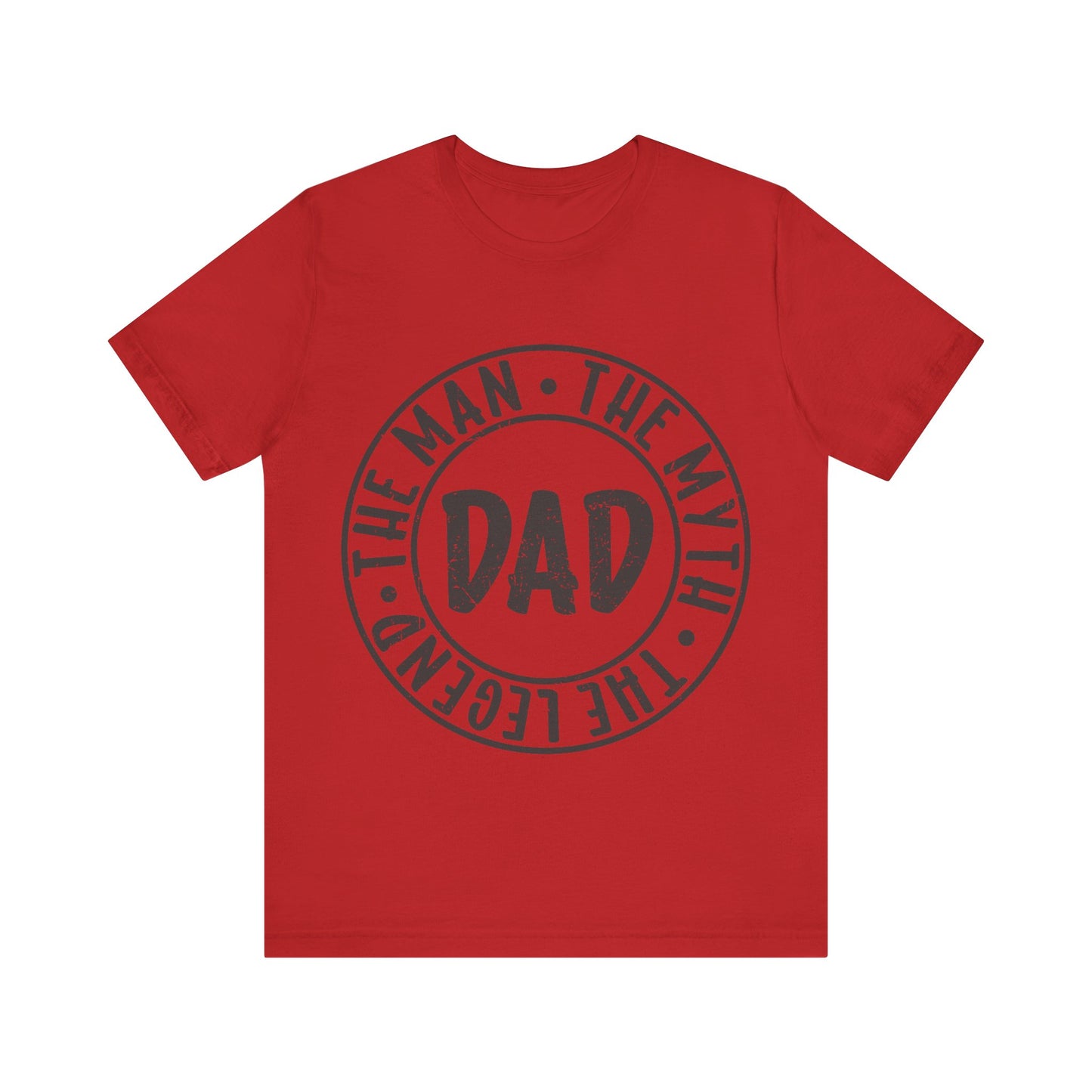DAD The Man. The Myth. The Legend Jersey Short Sleeve Tee