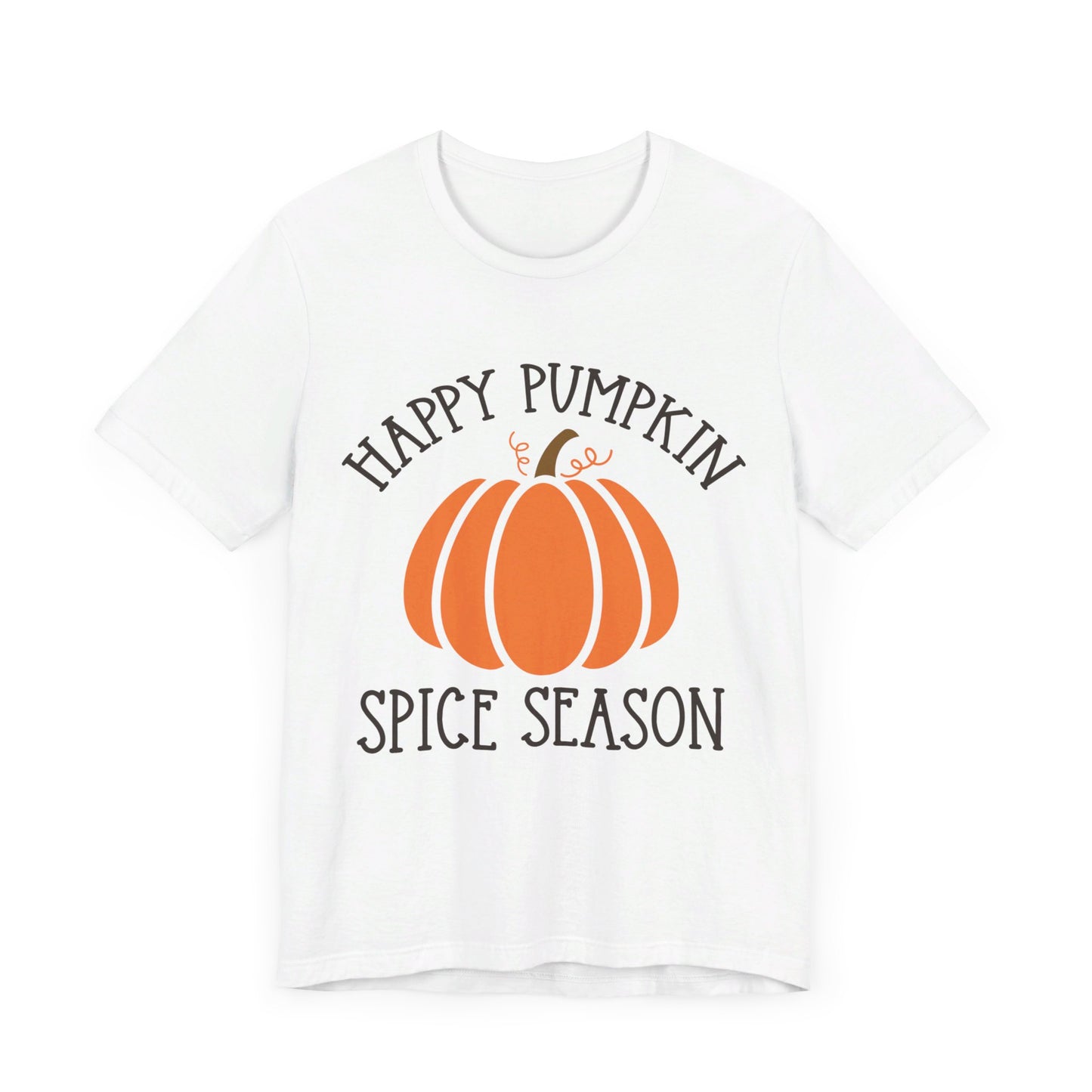 Happy Pumpkin Spice Season Jersey Short Sleeve Tee