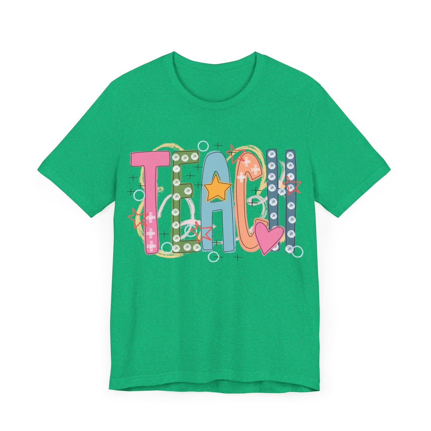 TEACH Jersey Short Sleeve Tee