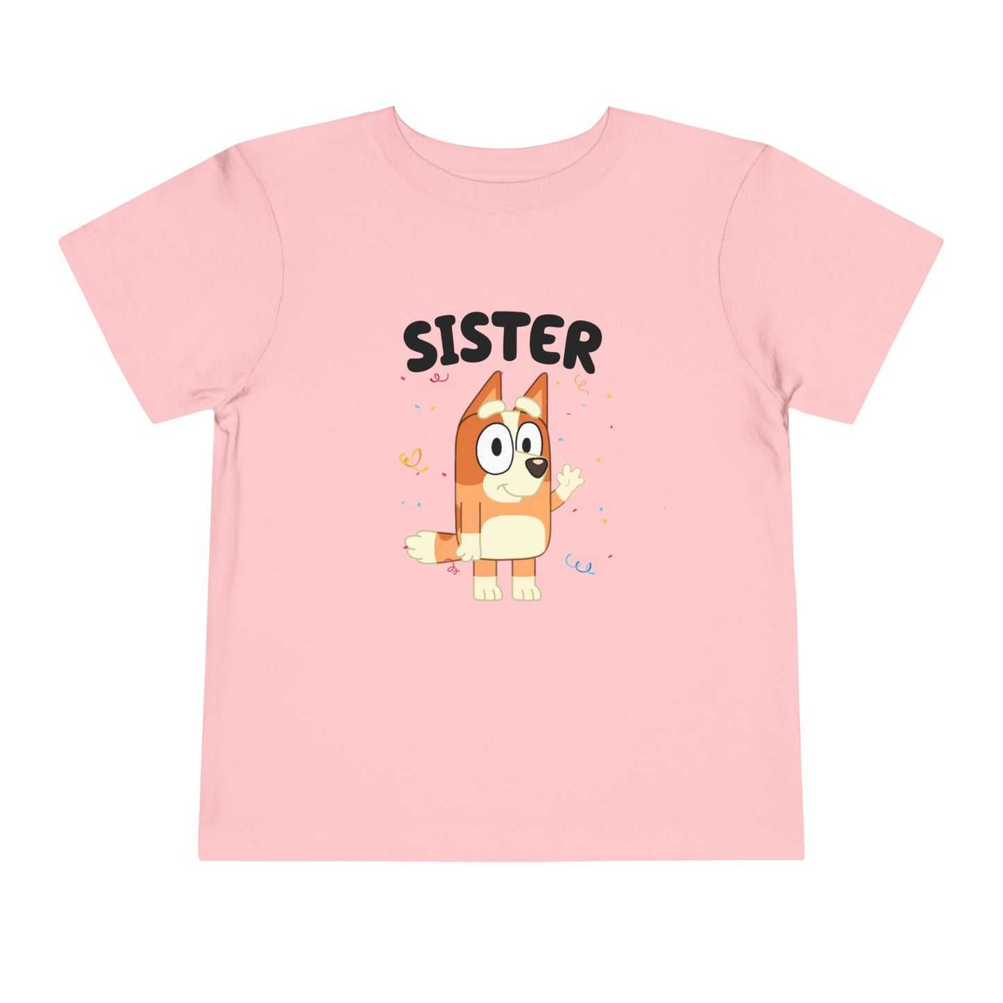 Sister Birthday Toddler Short Sleeve Tee