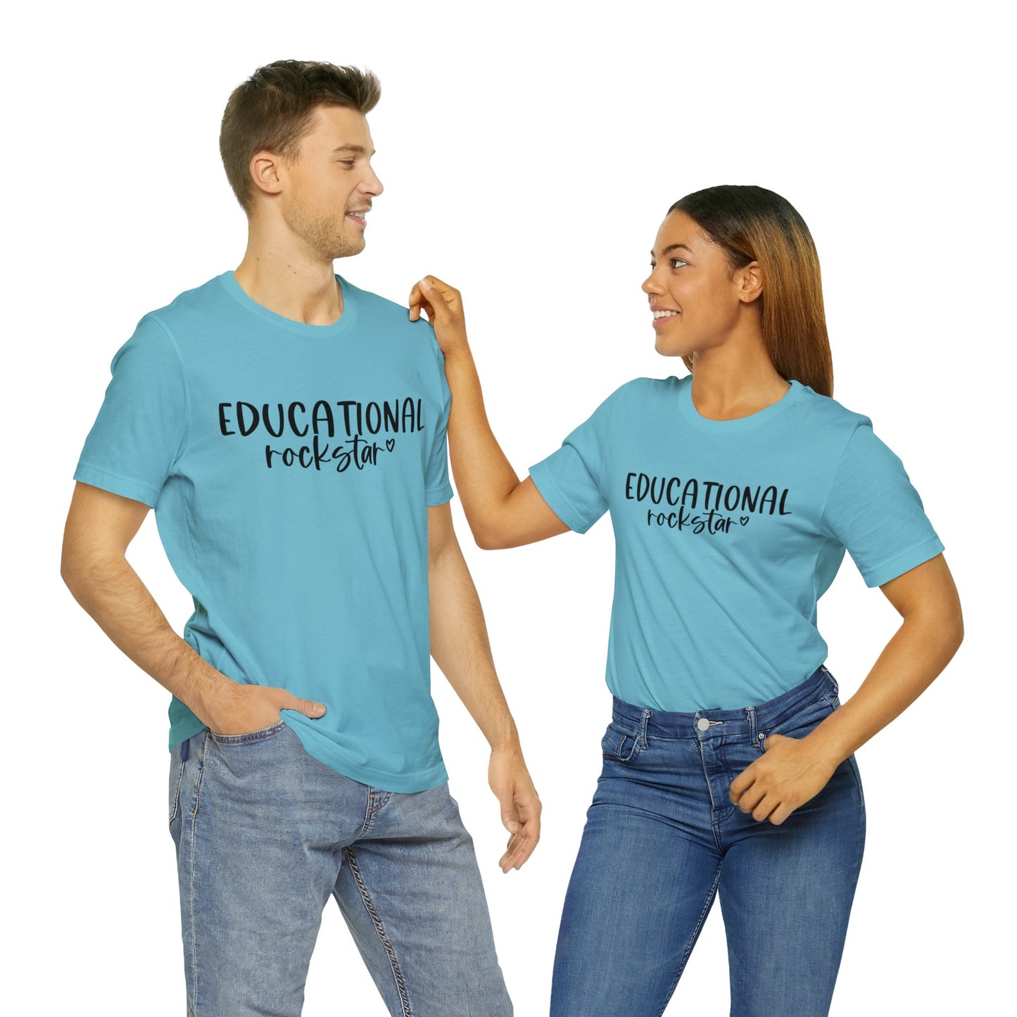 Educational rockstar Short sleeve Tshirt