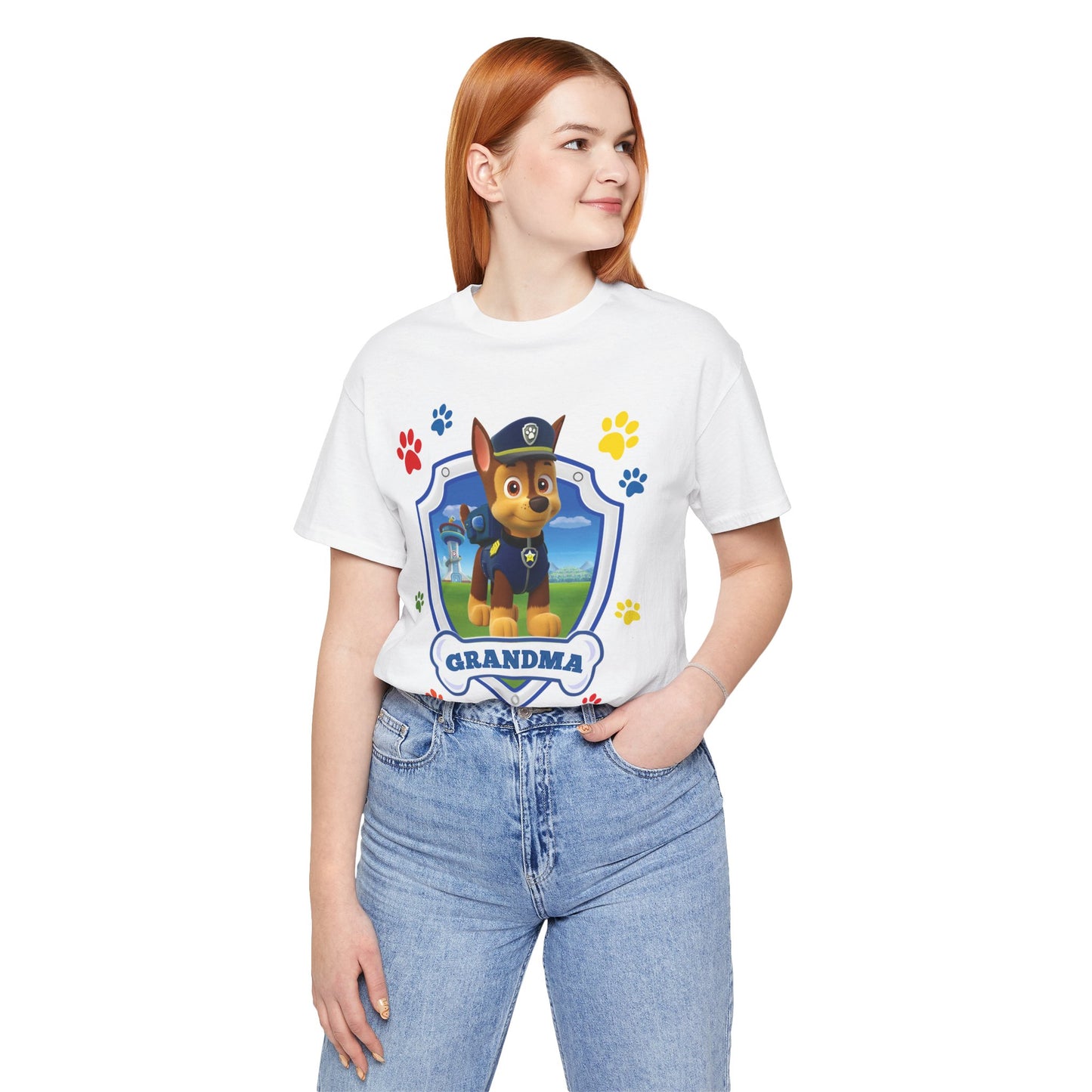 Grandma of the Birthday Boy Jersey Short Sleeve Tee