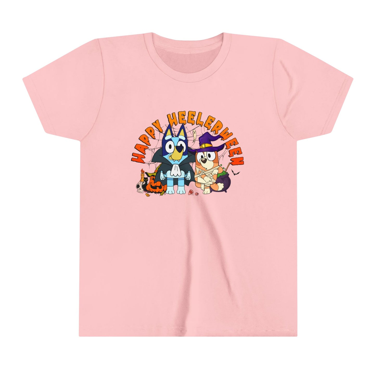 Happy Heelerween Youth Short Sleeve Tee