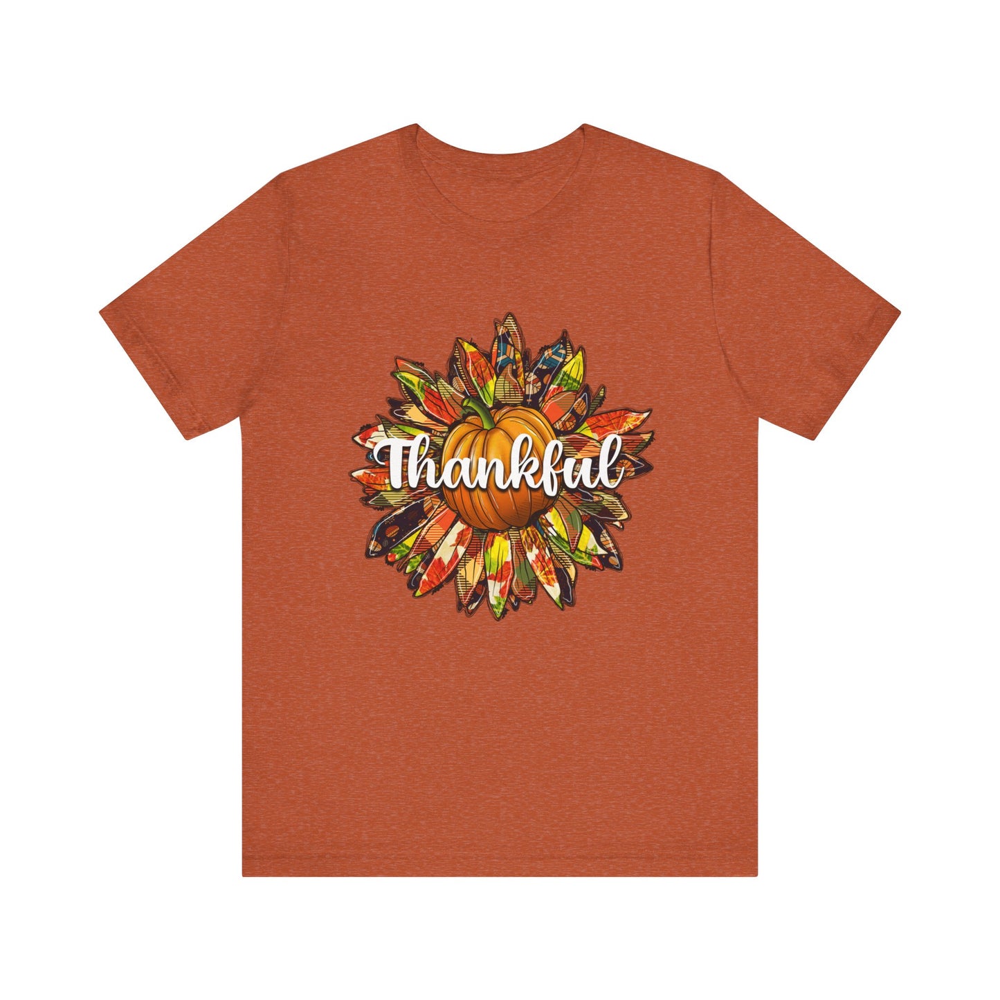 Thankful Sunflower Jersey Short Sleeve Tee
