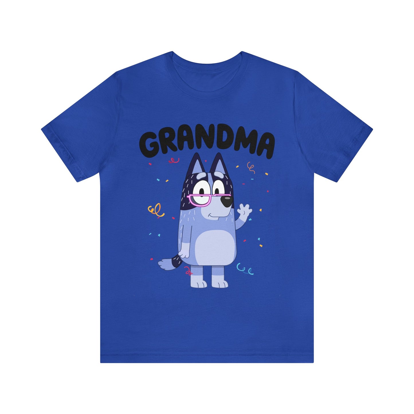 Grandma Bluey Birthday short sleeve Tshirt