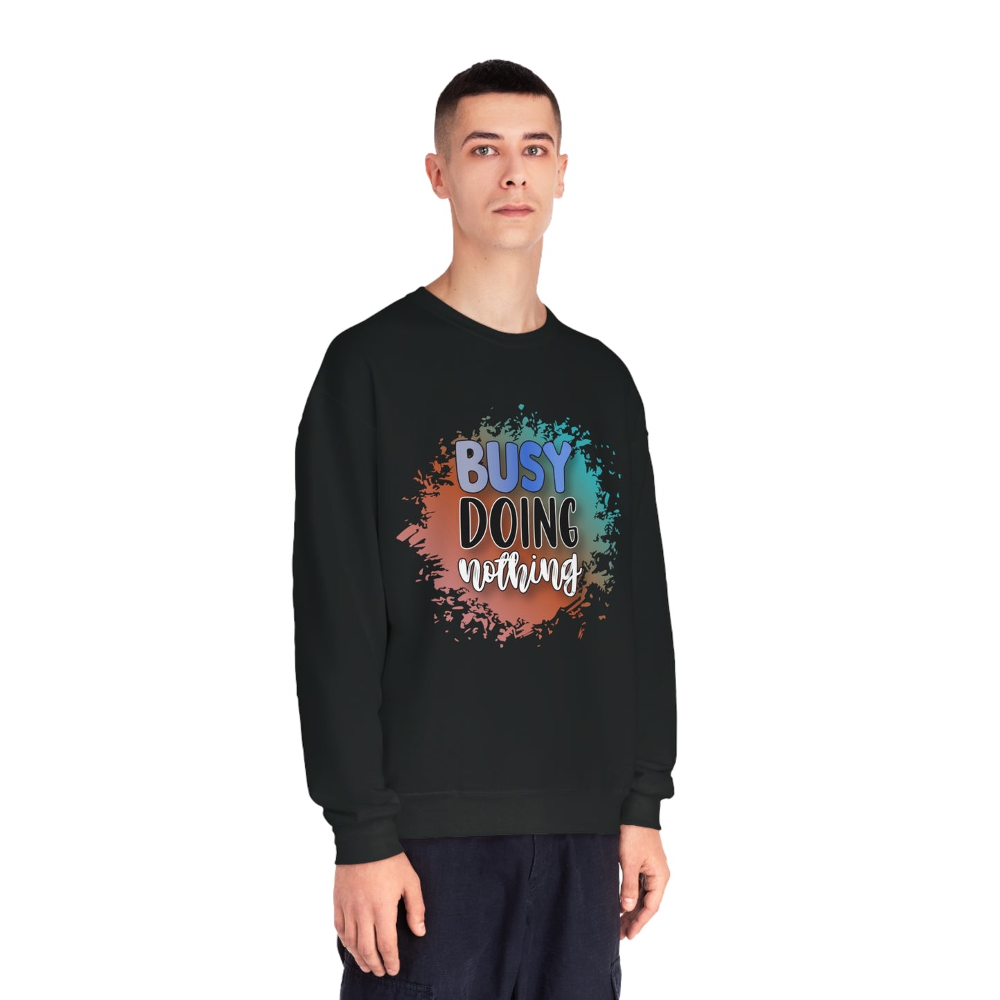 Busy Doing Nothing Crewneck Sweatshirt