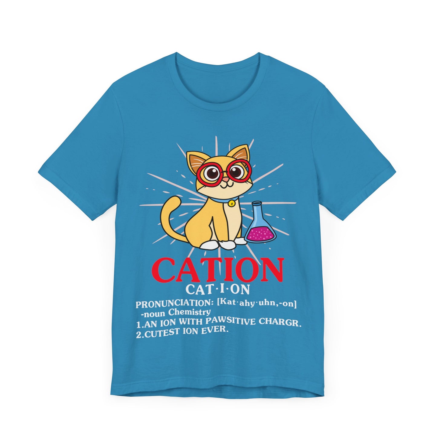 Cat-I-On (Cation) Definition Jersey Short Sleeve Tee