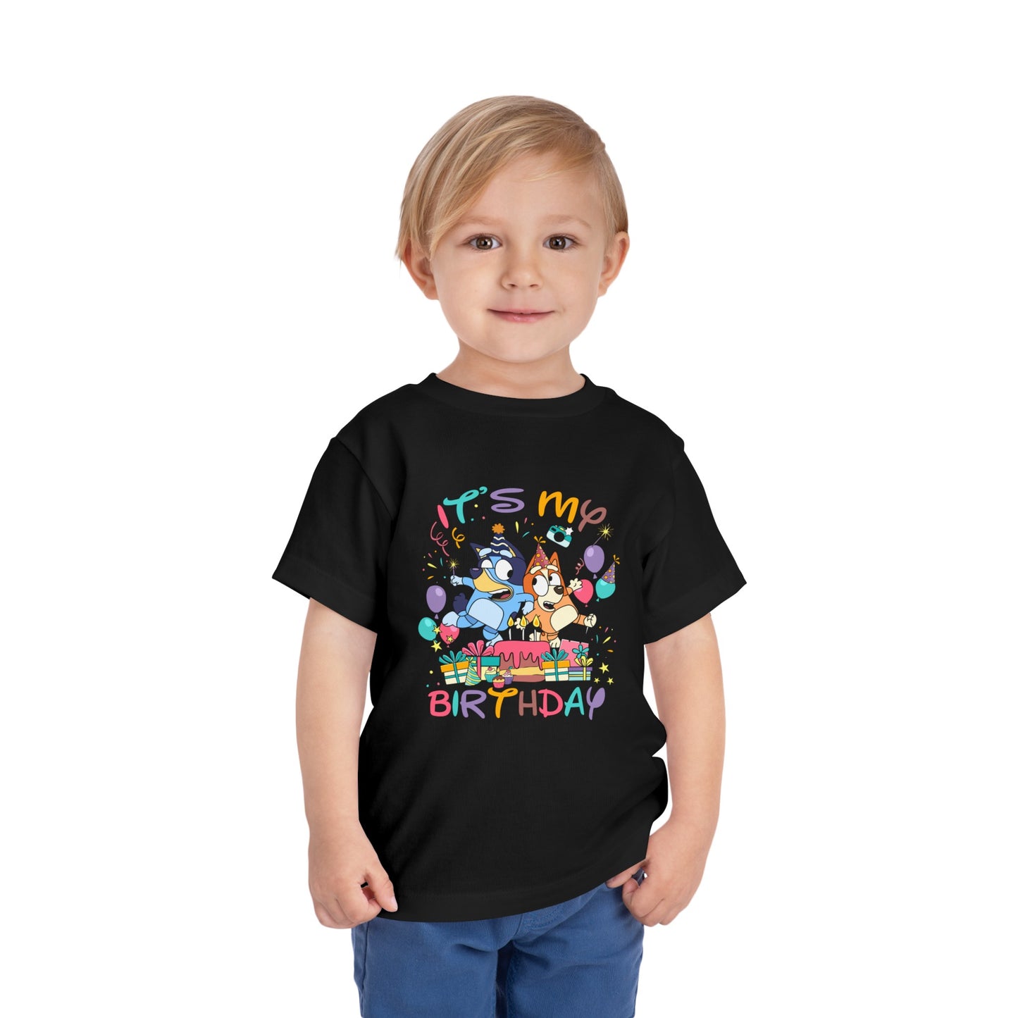 It's My Birthday Toddler Short Sleeve Tee