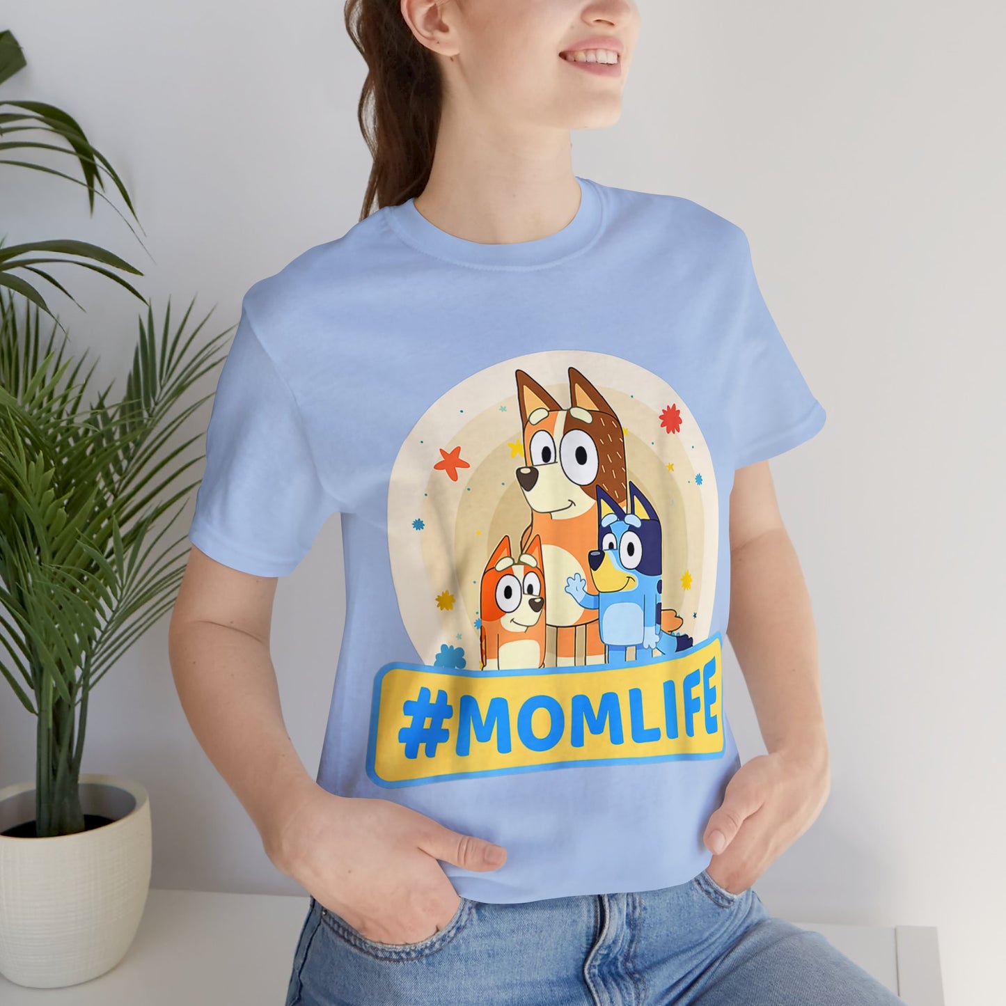 #MOM LIFE Short Sleeve Tshirt