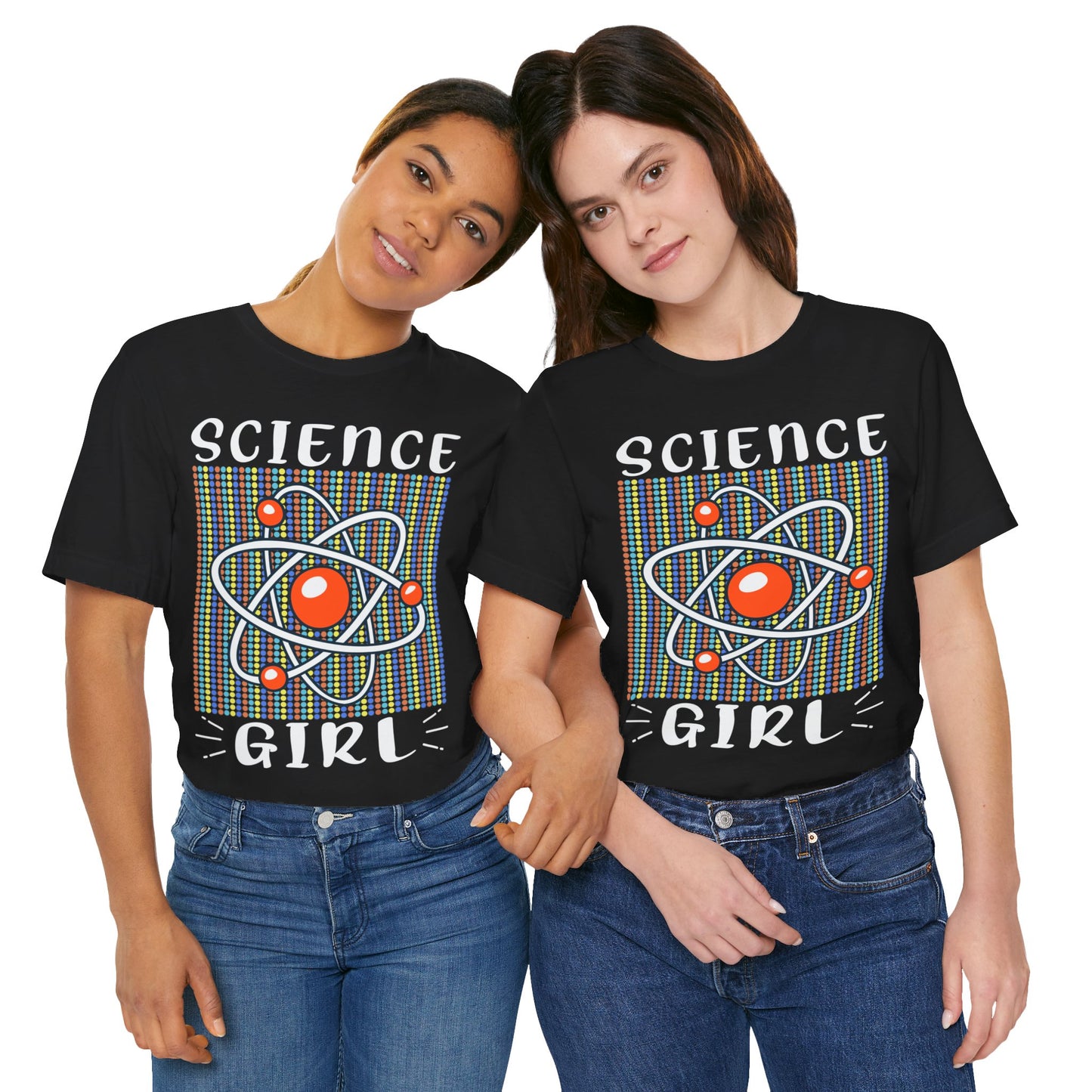 Science  Girl Jersey Short Sleeve Tee