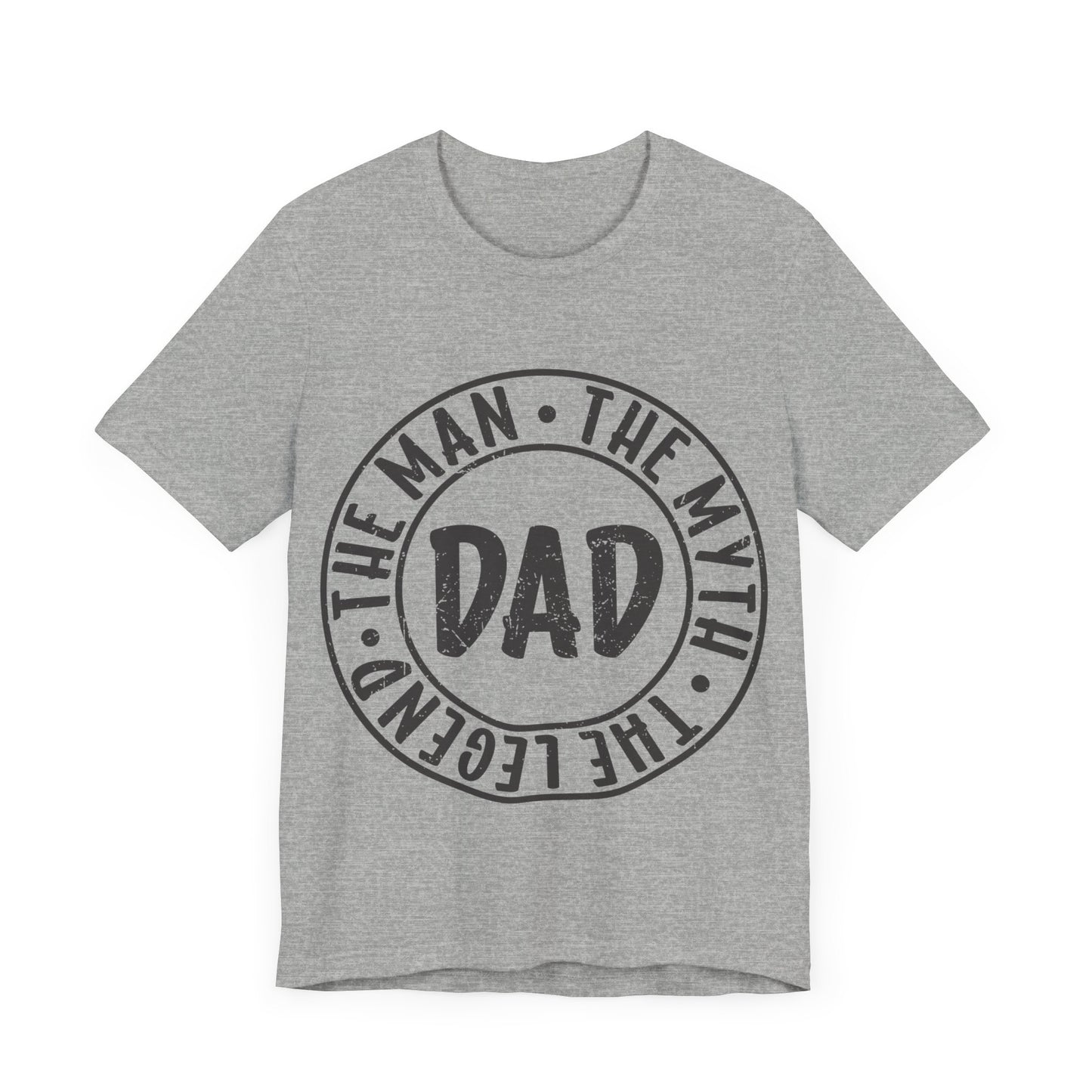 DAD The Man. The Myth. The Legend Jersey Short Sleeve Tee