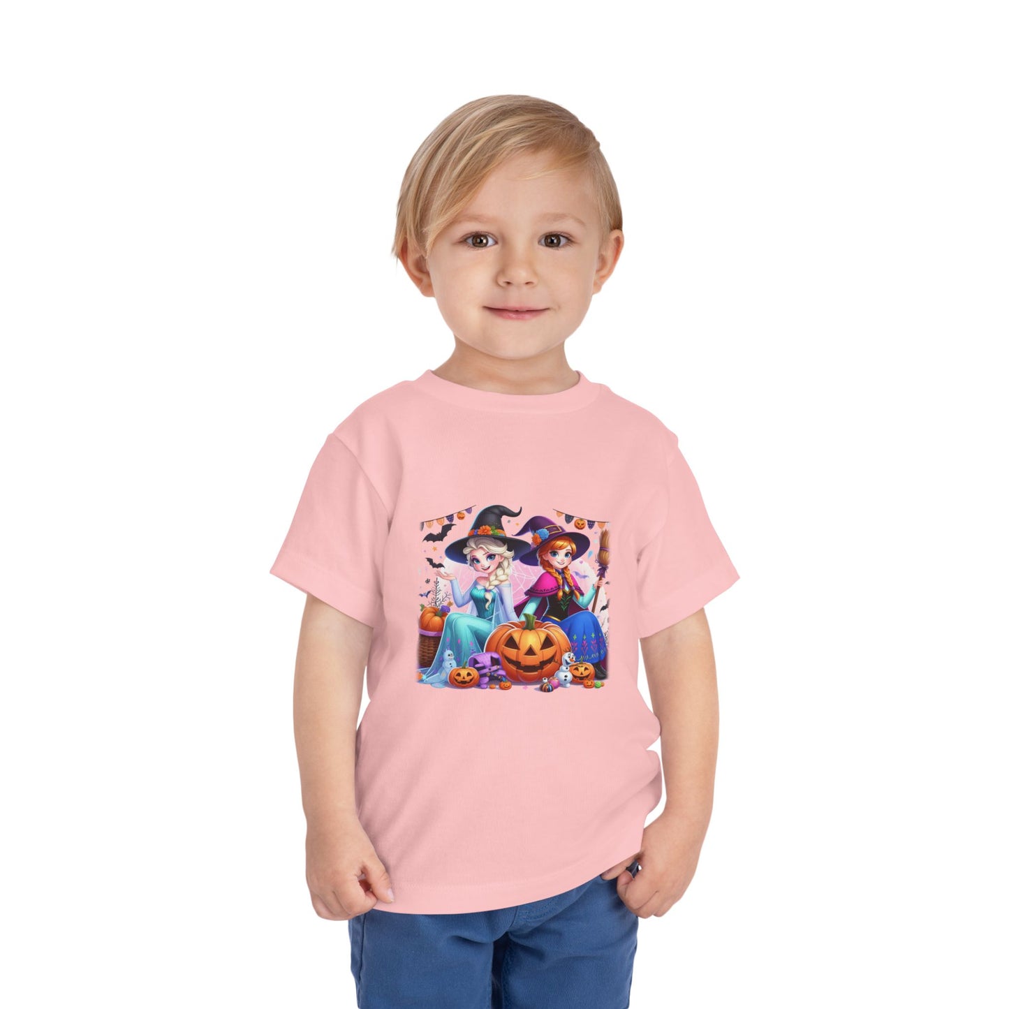 Elsa & Anna Toddler Short Sleeve Tee