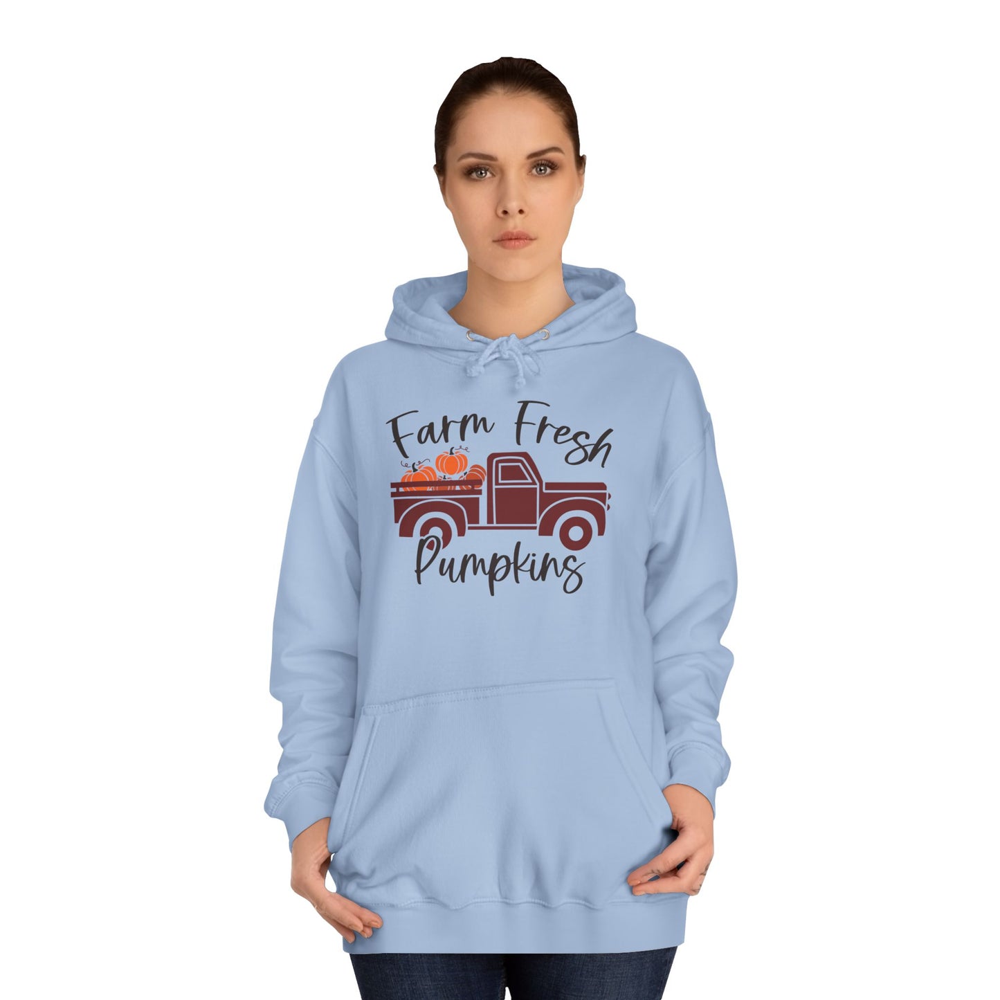 Farm Fresh Pumpkins College Hoodie