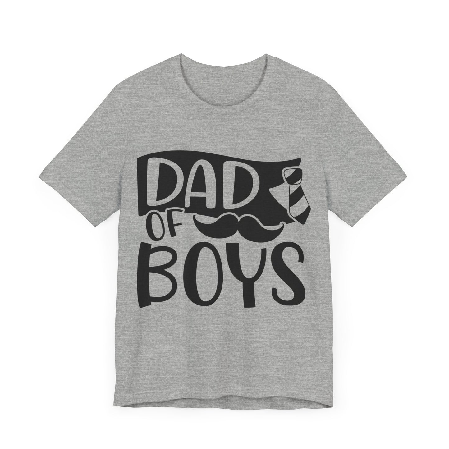 Dad of Boys Jersey Short Sleeve Tee