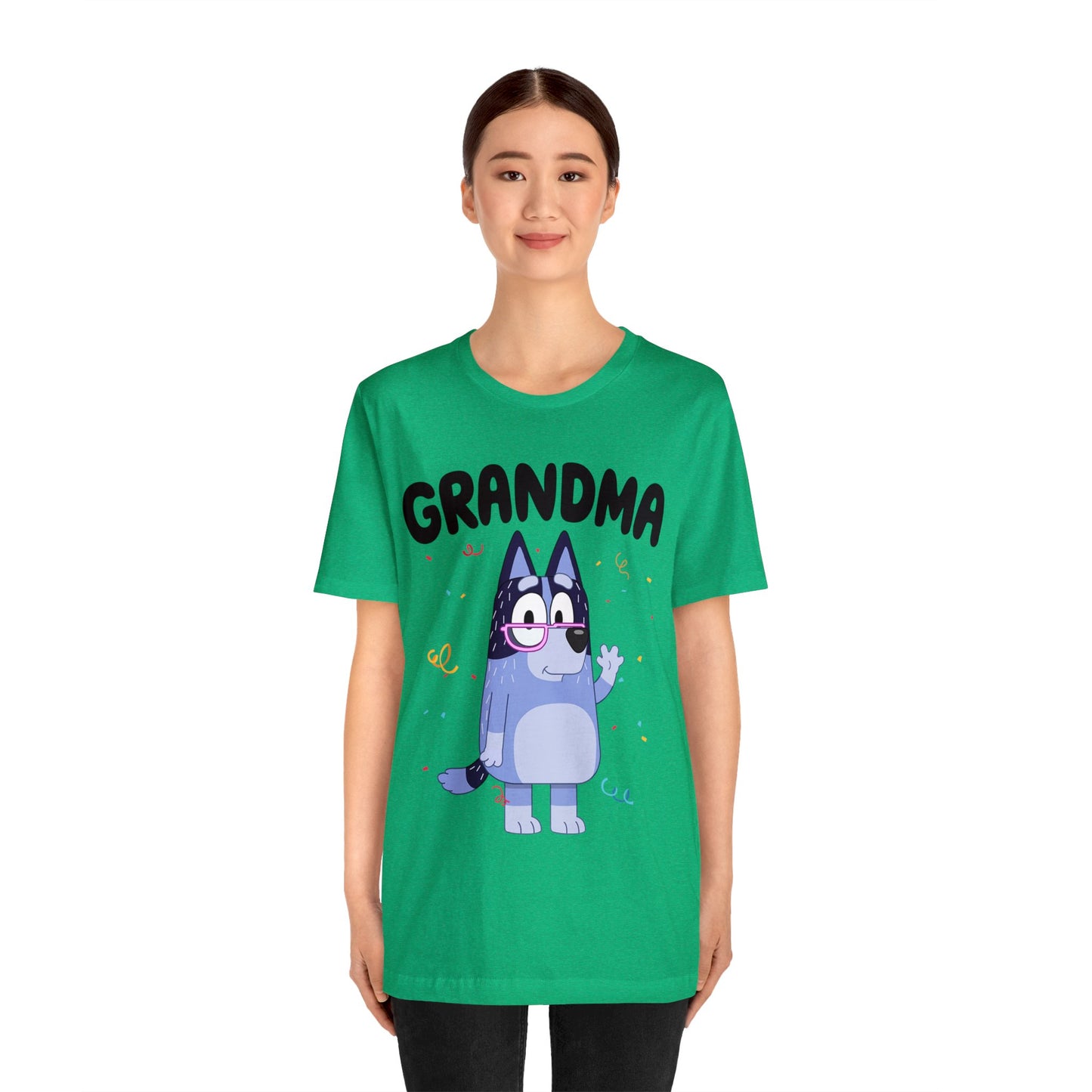 Grandma Bluey Birthday short sleeve Tshirt