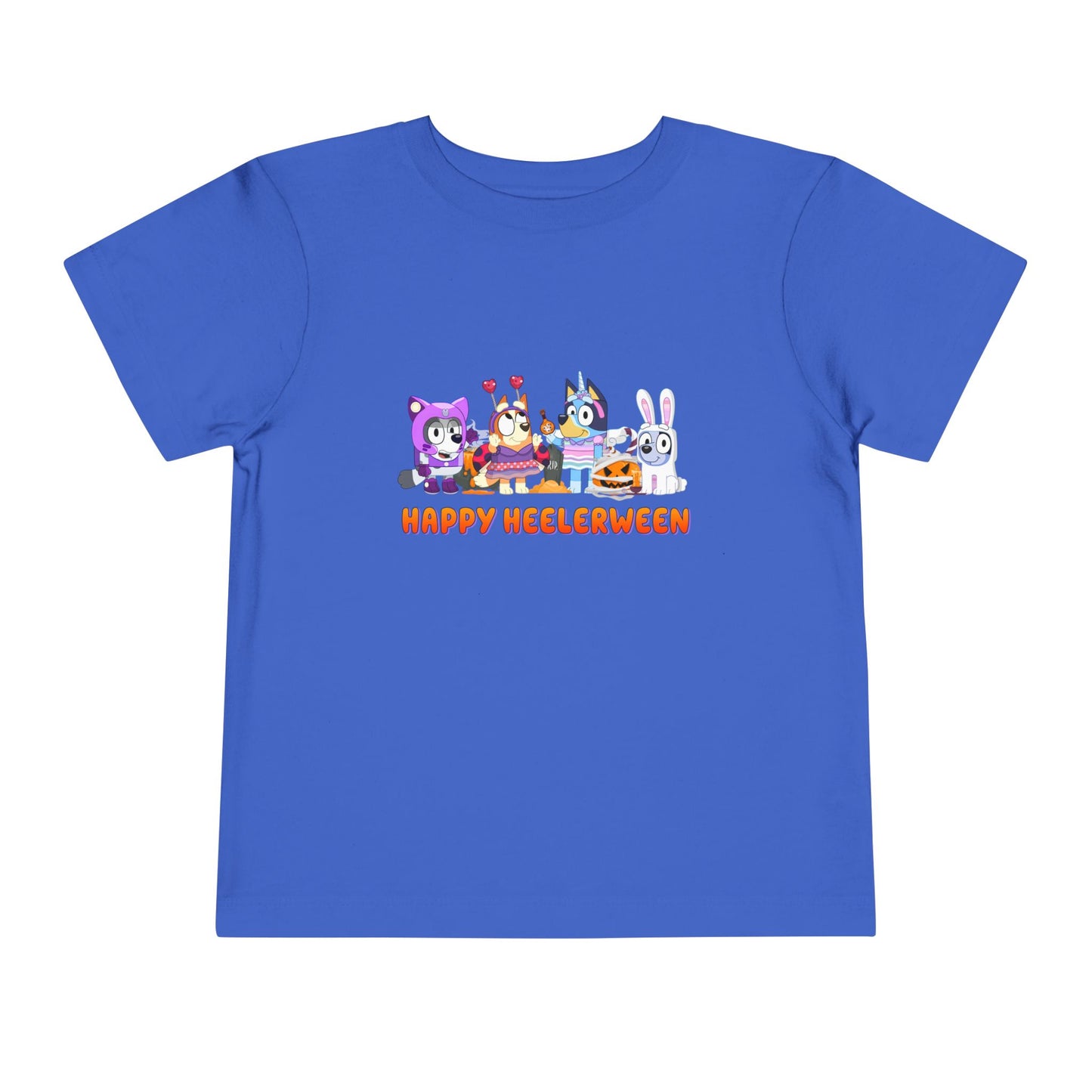 Happy Heelerween Toddler Short Sleeve Tee