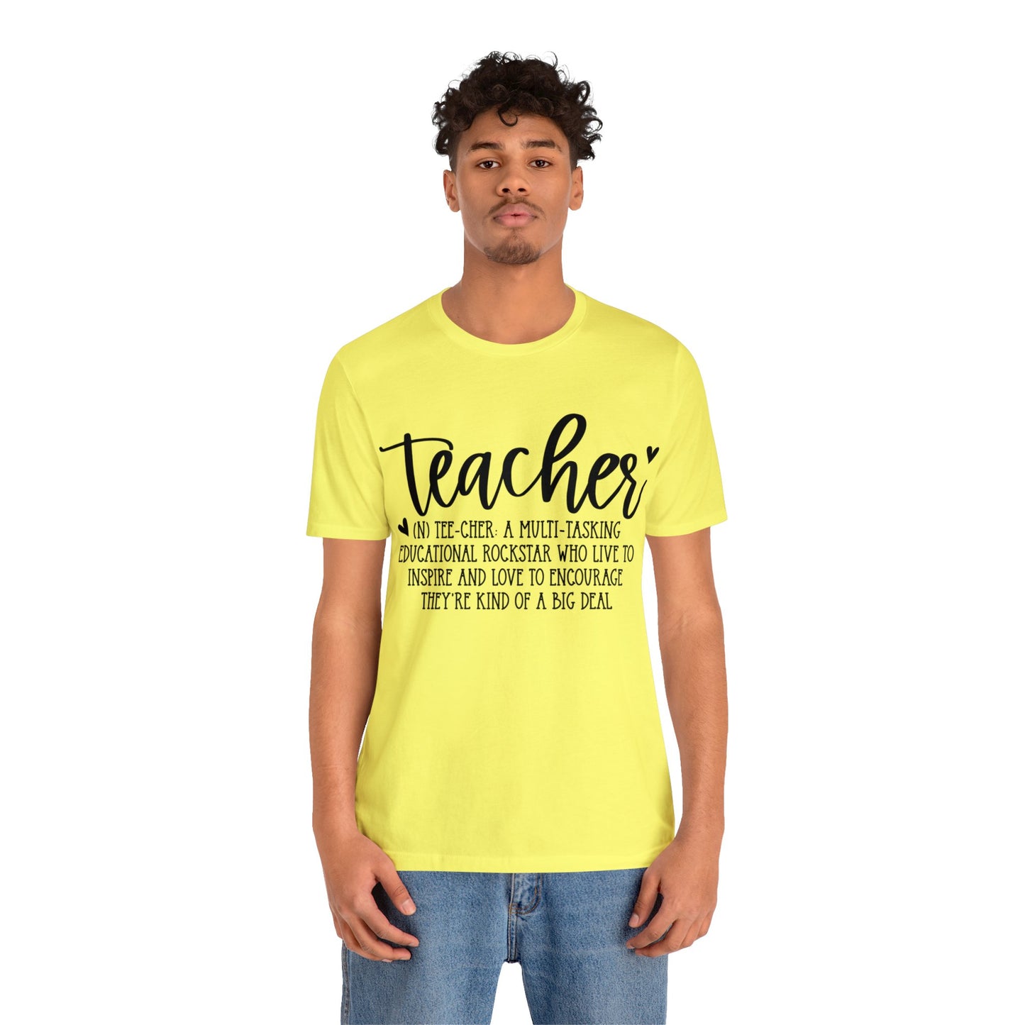Teacher definition Short sleeve Tshirt