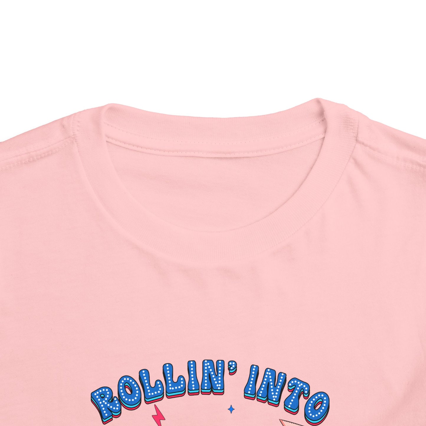 CAPTAIN AMERICA - Rollin' Into Pre-K Toddler Short Sleeve Tee