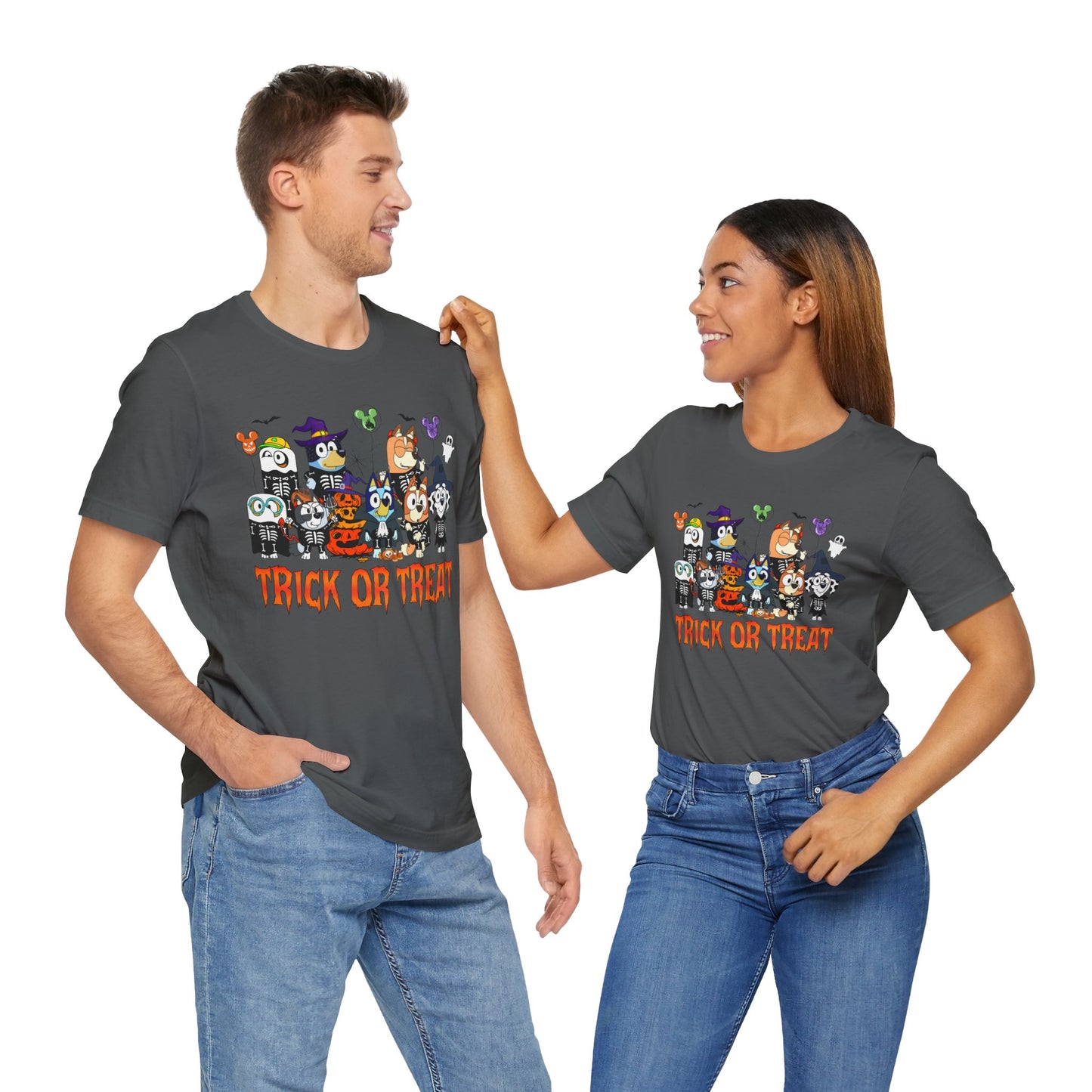 Trick or Treat Jersey Short Sleeve Tee