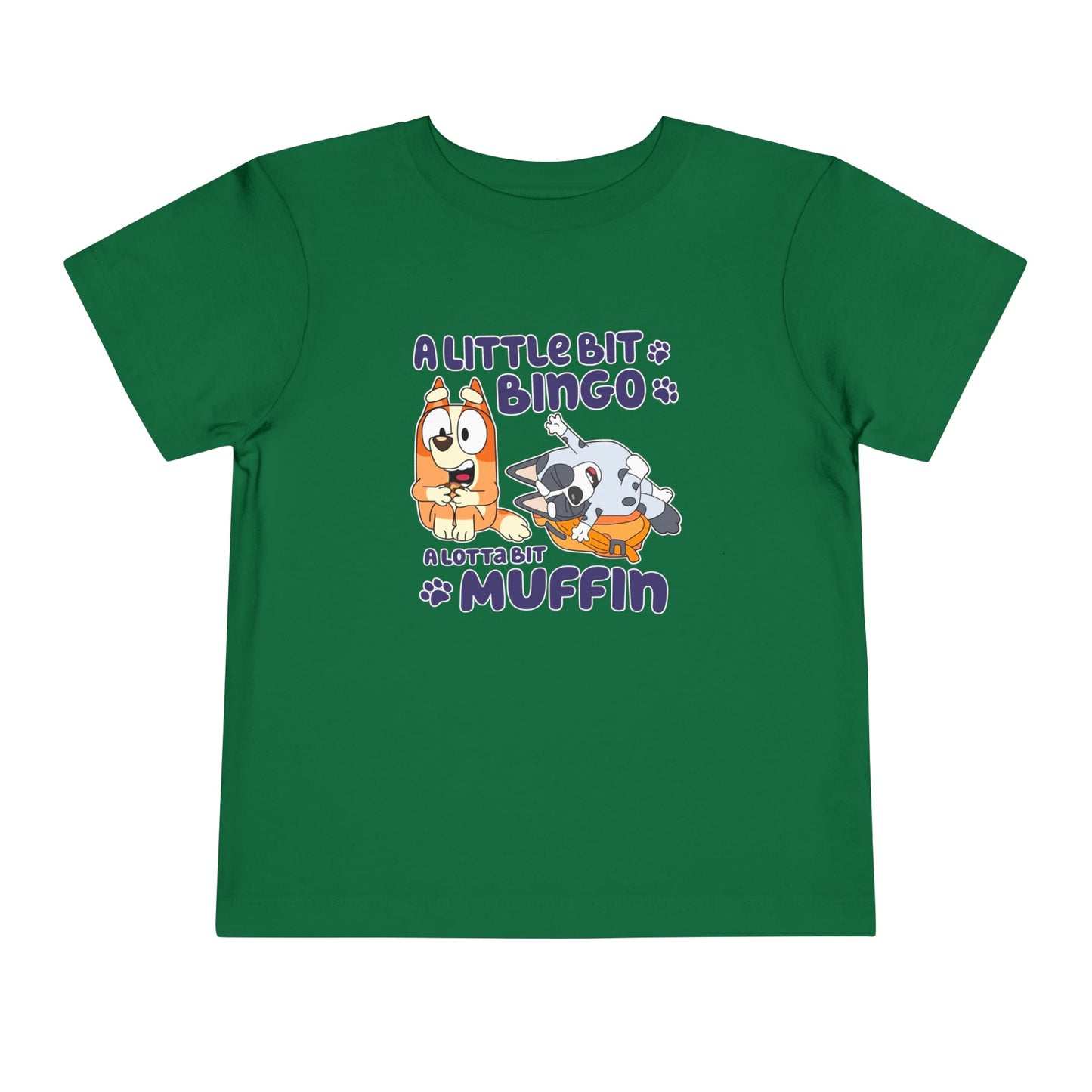 A Little Bit Bingo Toddler Short Sleeve Tee