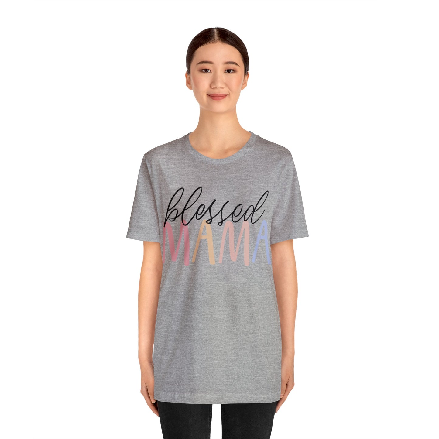 Blessed Mama short sleeve tshirt