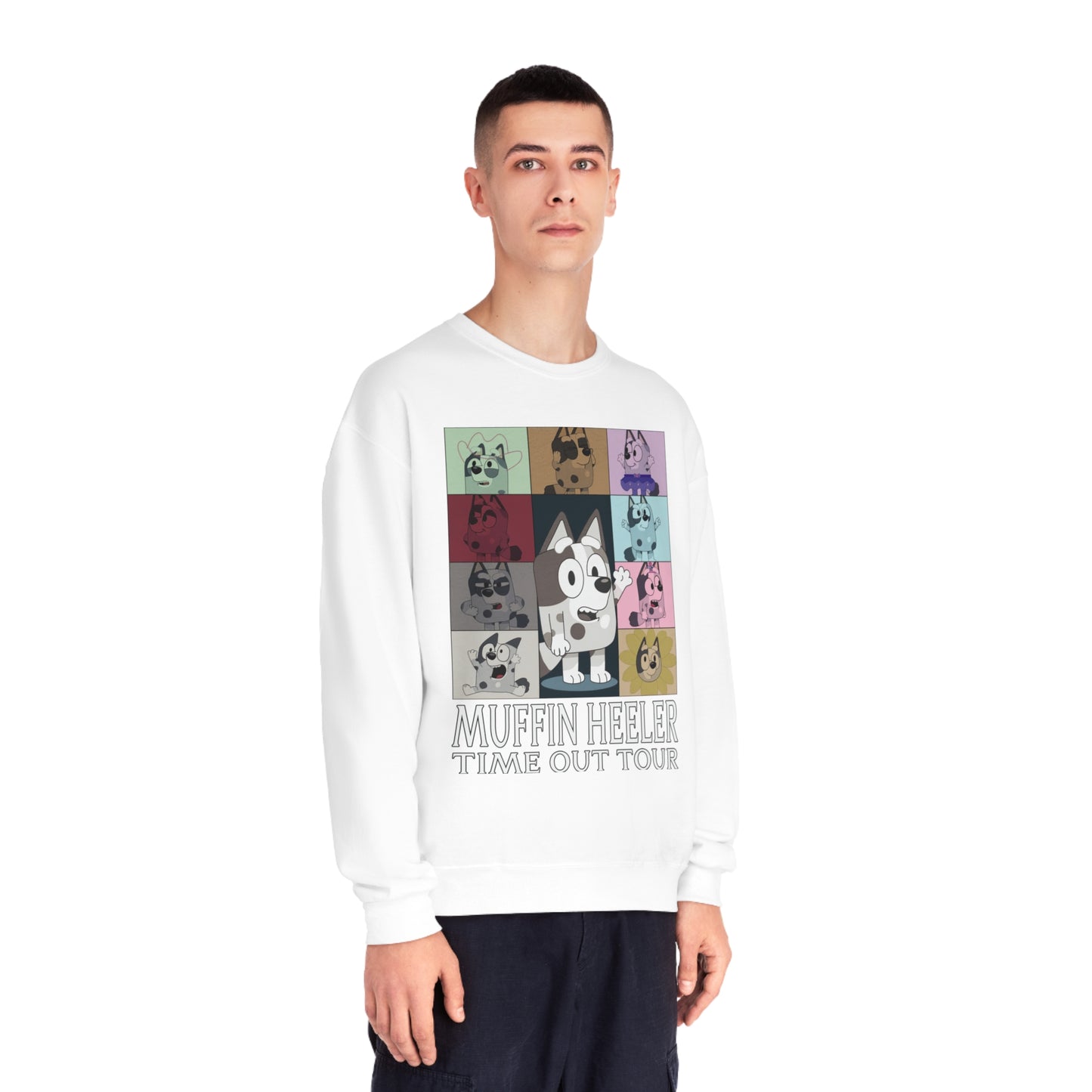 Muffin Heeler Time Out Tour sweatshirt