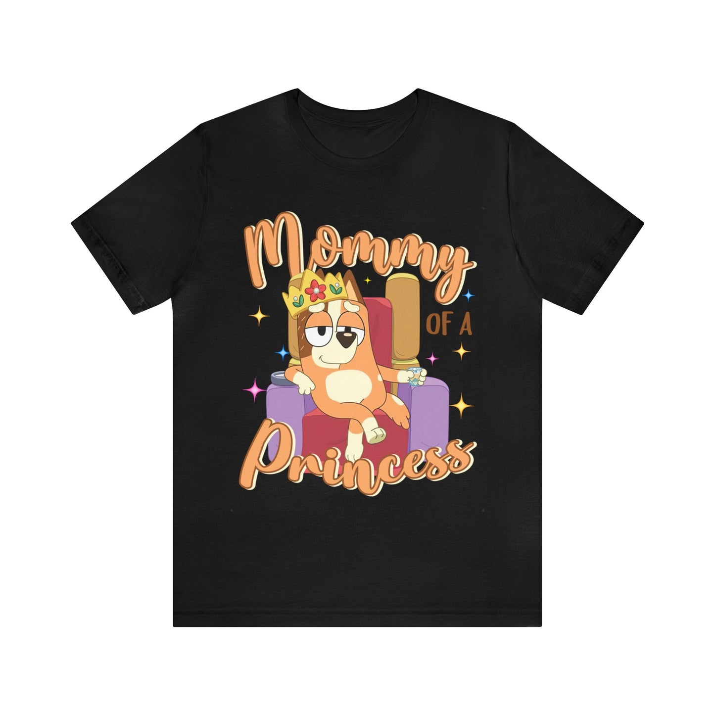 Mommy of a Princess Short Sleeve Tshirt