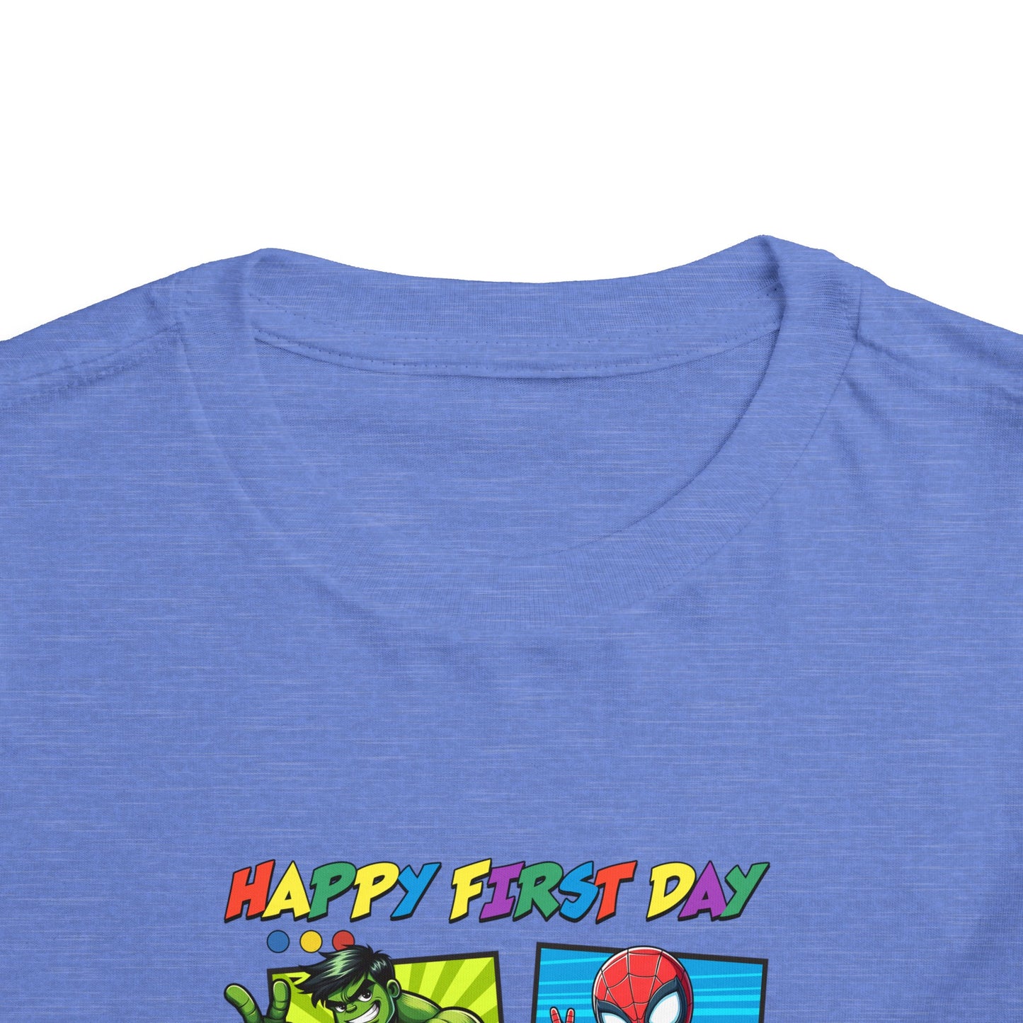 Happy First Day of School Toddler Short Sleeve Tee