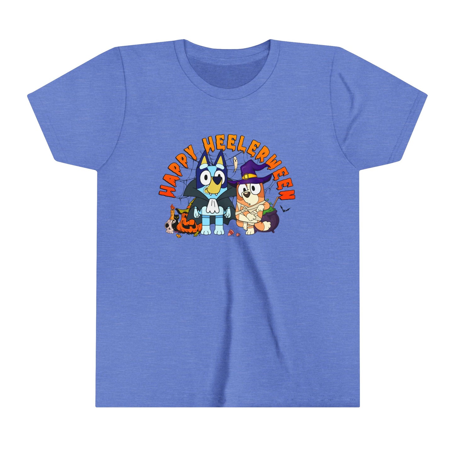 Happy Heelerween Youth Short Sleeve Tee