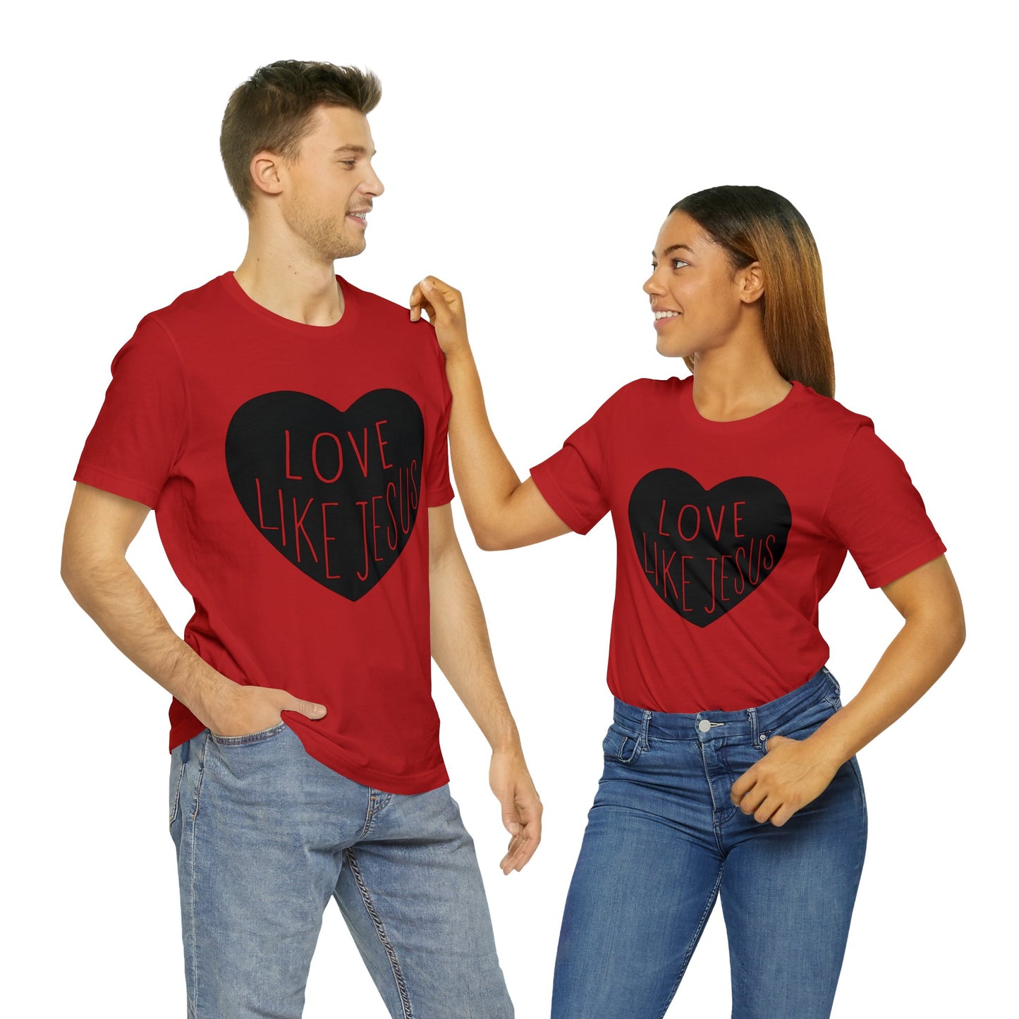 Love like Jesus Short sleeve Tshirt