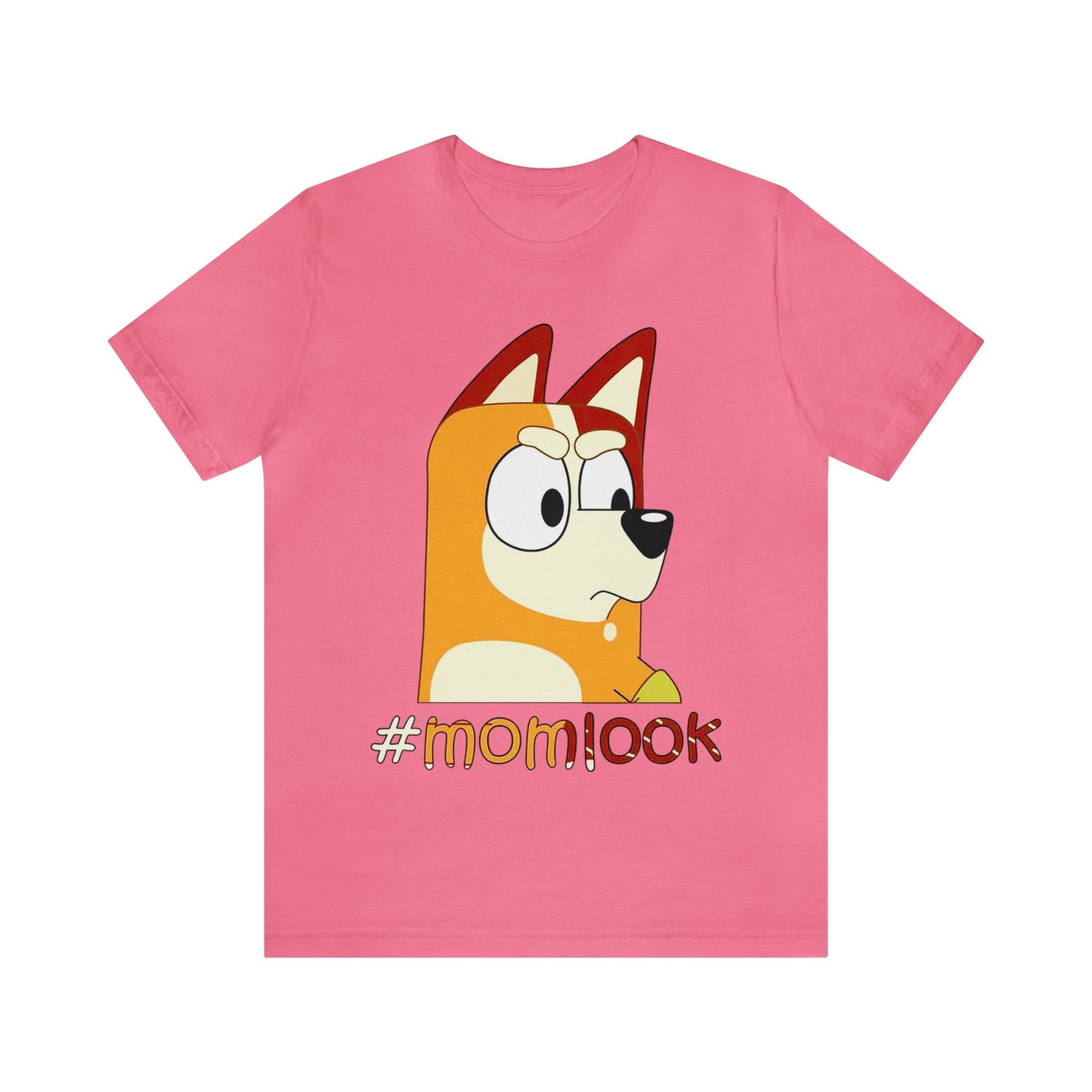 Chilli Heeler #momlook Short Sleeve Tshirt