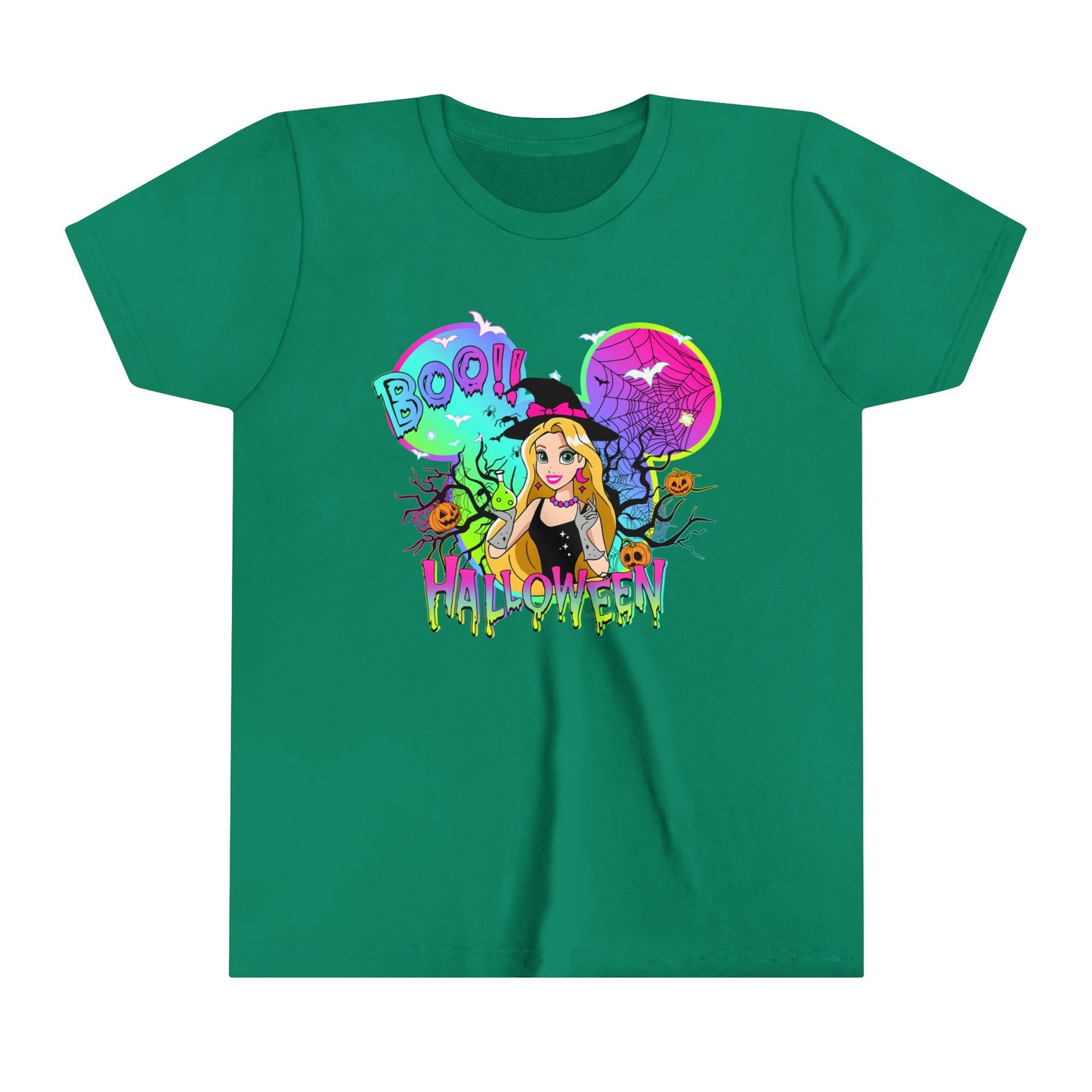 Rapunzel Boo! Halloween Youth Short Sleeve Tee