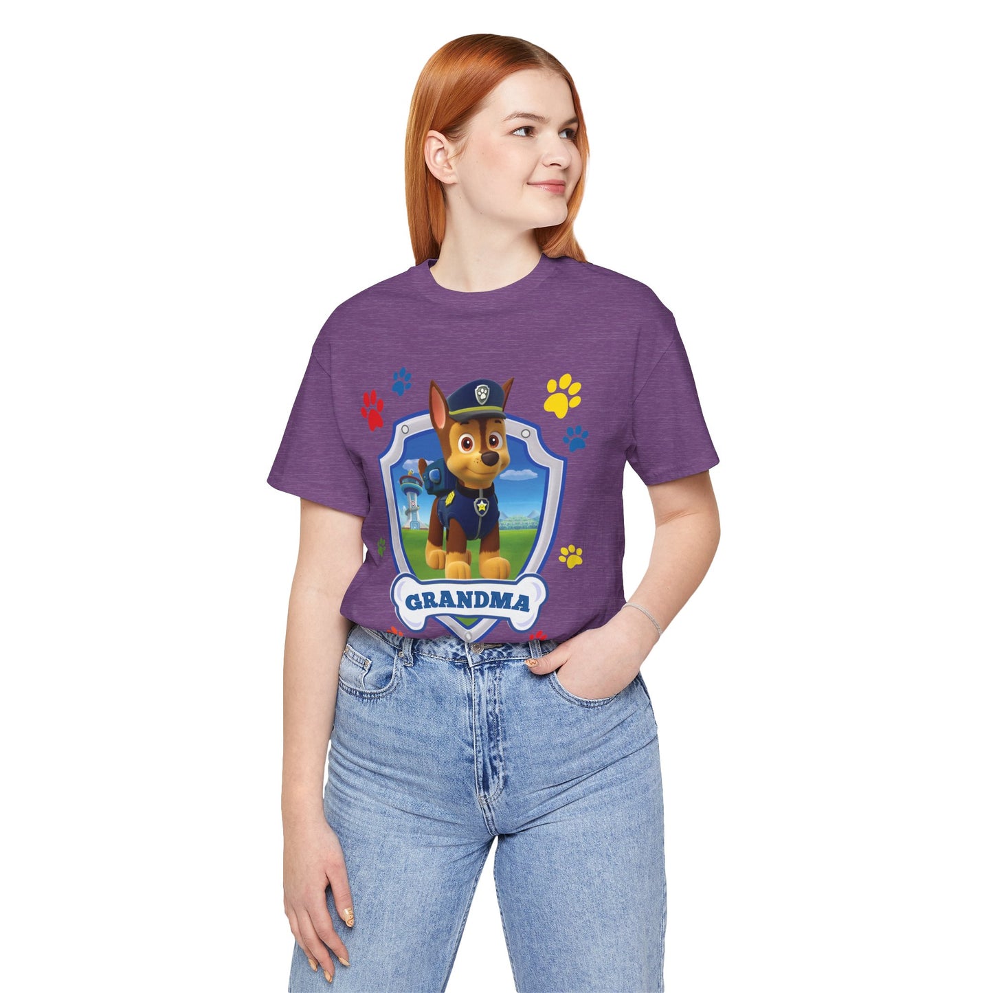 Grandma of the Birthday Boy Jersey Short Sleeve Tee