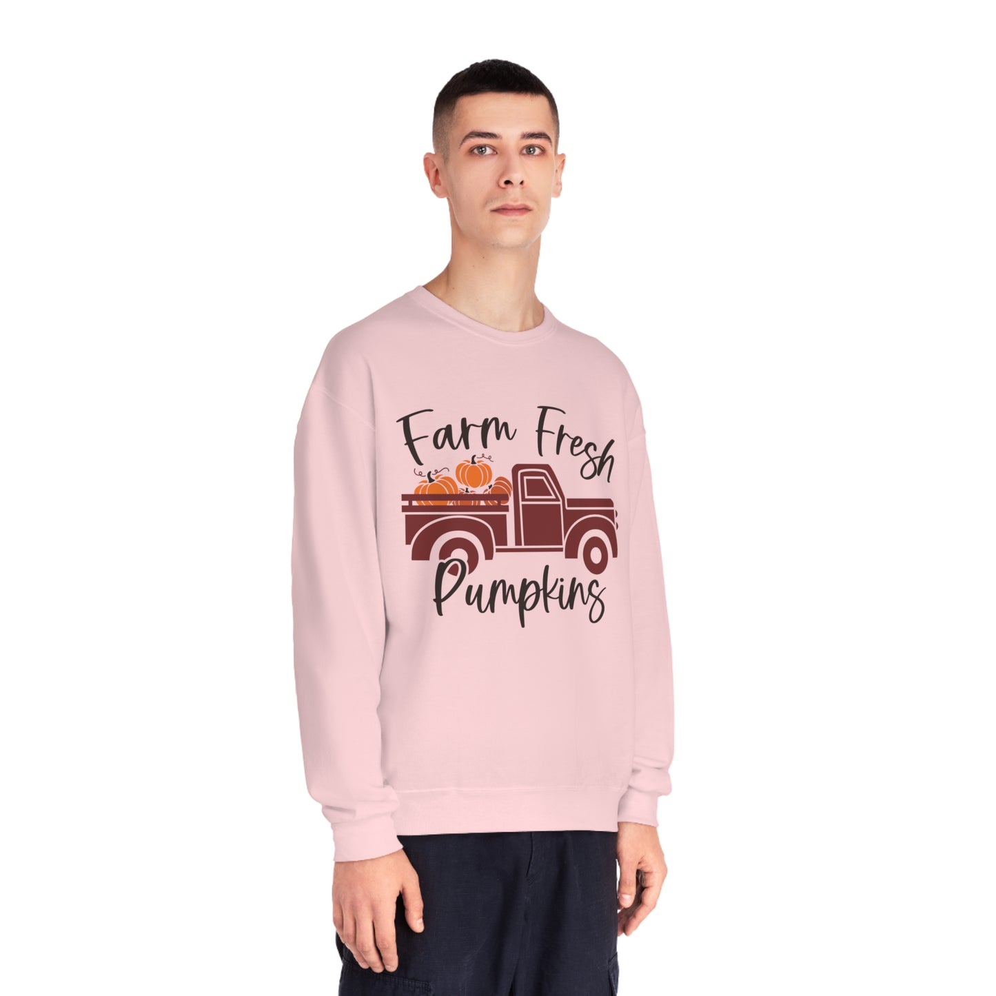 Farm Fresh Pumpkins Crewneck Sweatshirt