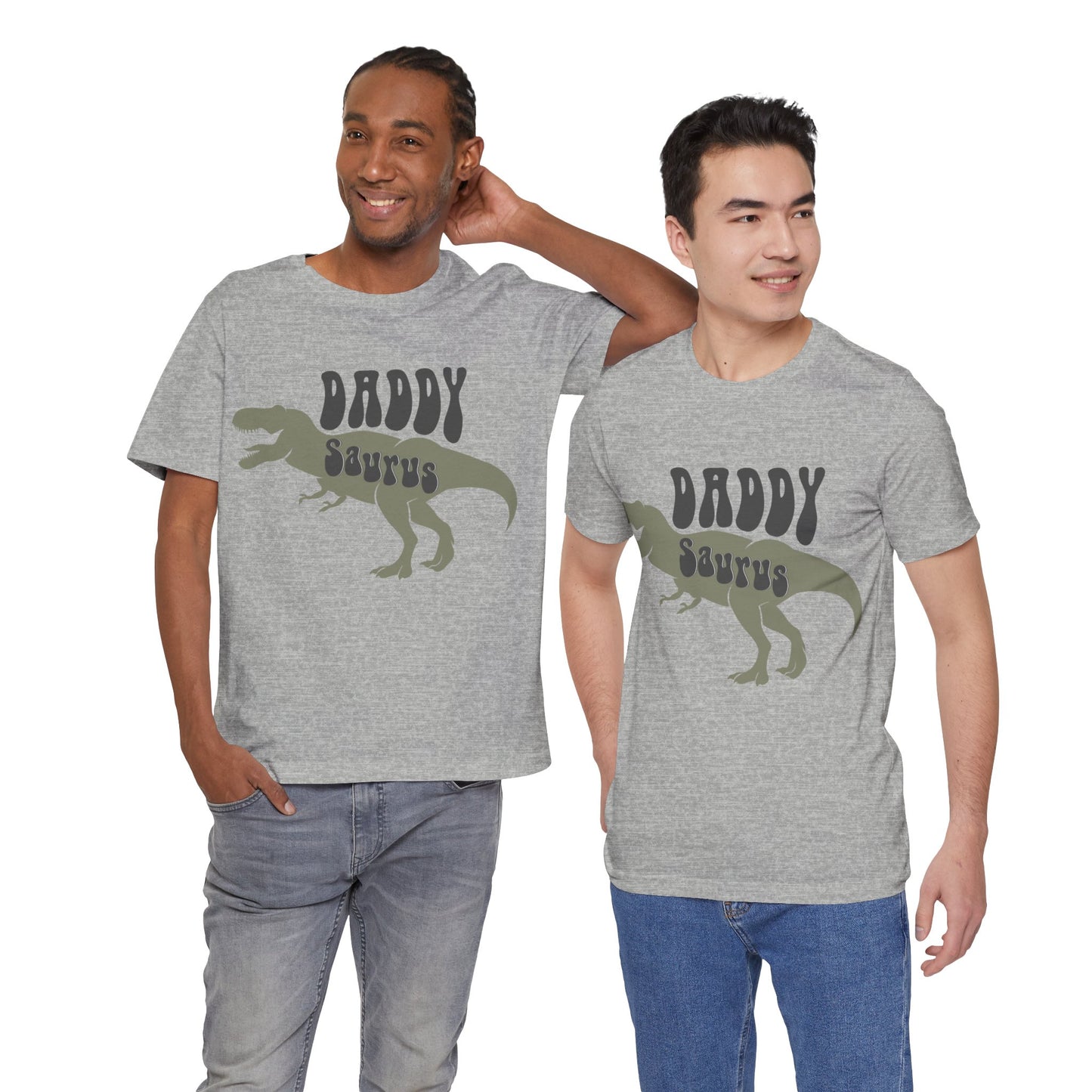 Daddy Saurus Jersey Short Sleeve Tee