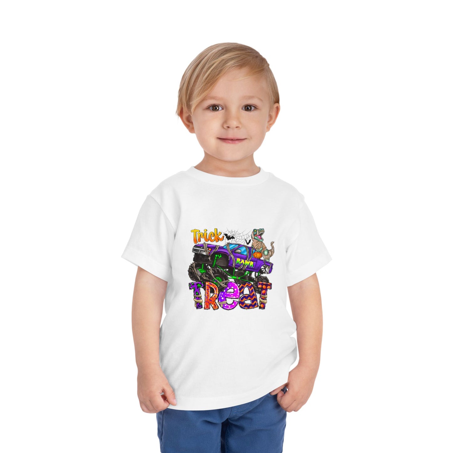 Trick rawr Treat Toddler Short Sleeve Tee