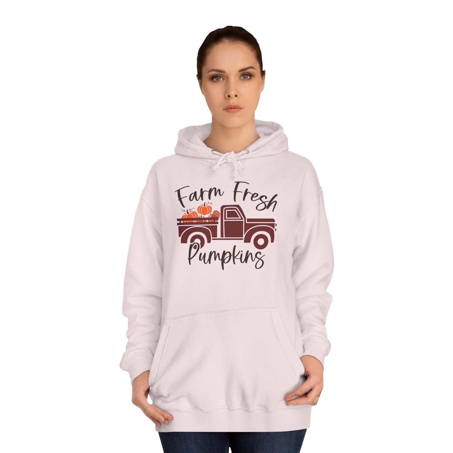 Farm Fresh Pumpkins College Hoodie