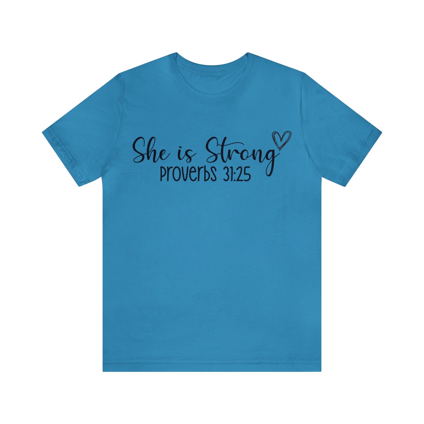 She is Strong Short sleeve Tshirt