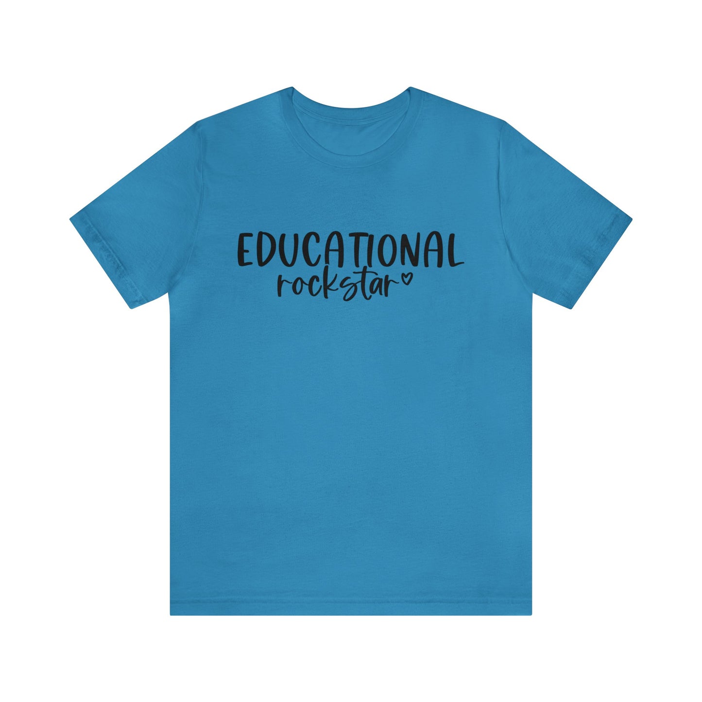 Educational rockstar Short sleeve Tshirt