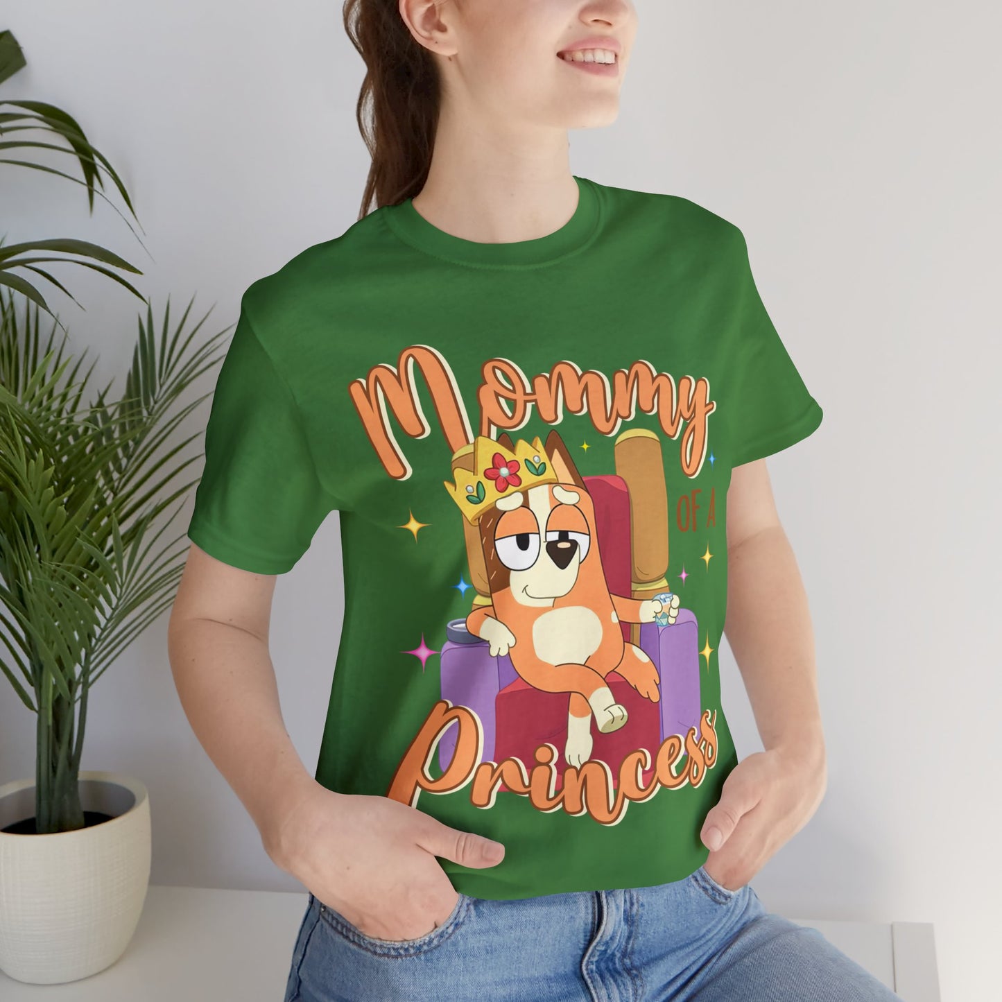Mommy of a Princess Short Sleeve Tshirt
