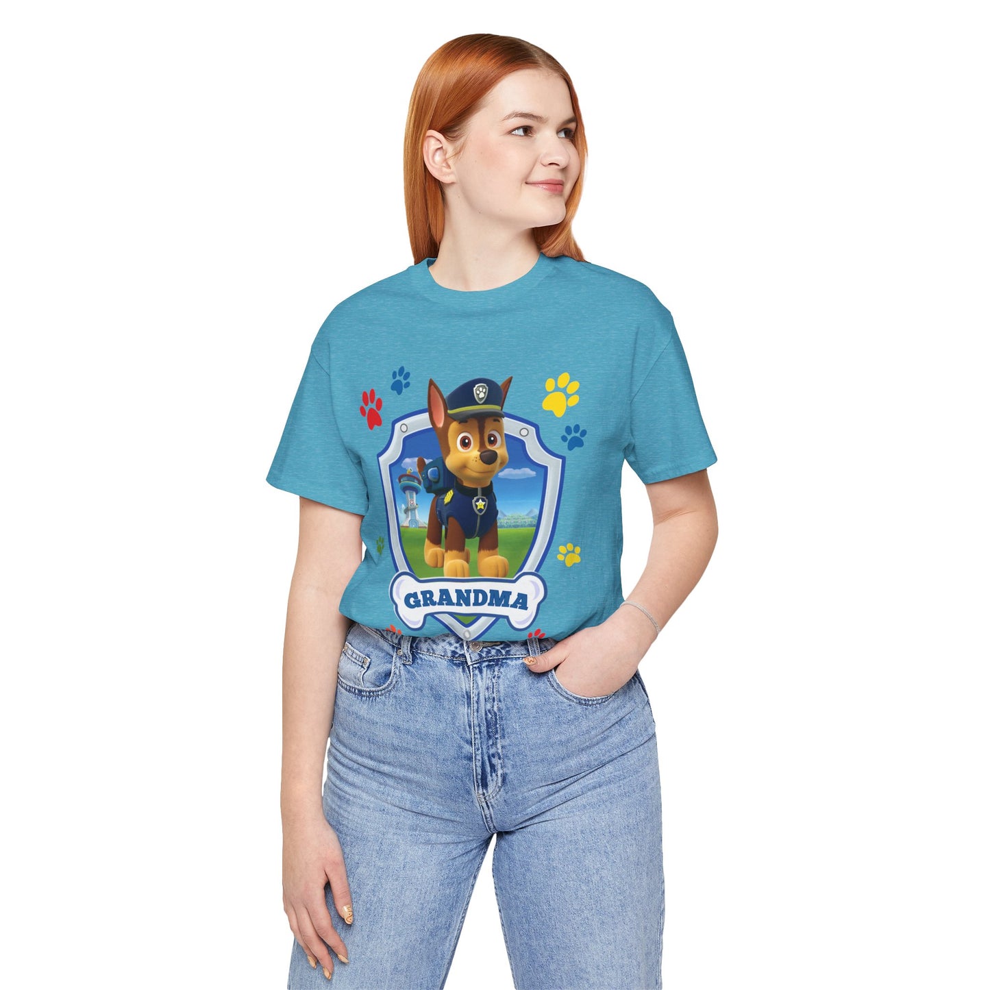 Grandma of the Birthday Boy Jersey Short Sleeve Tee