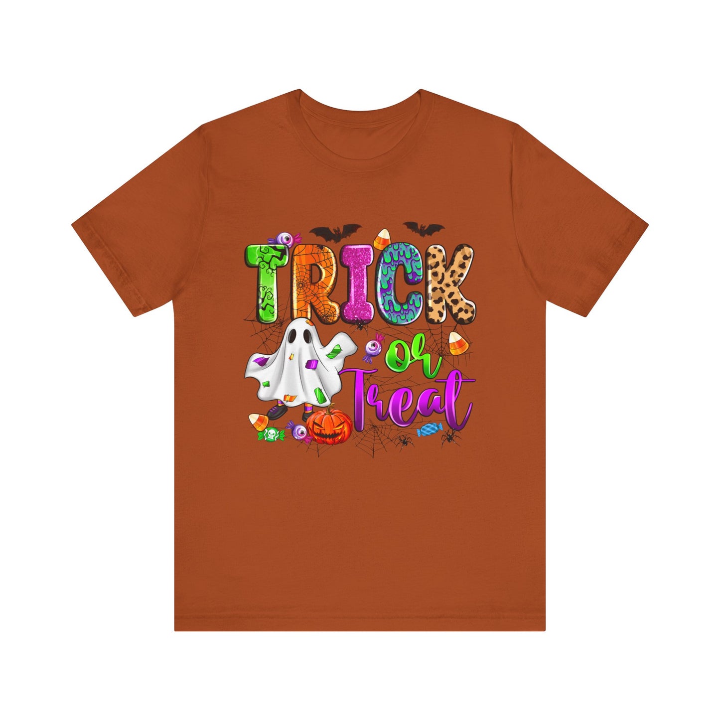 Trick or treat Jersey Short Sleeve Tee